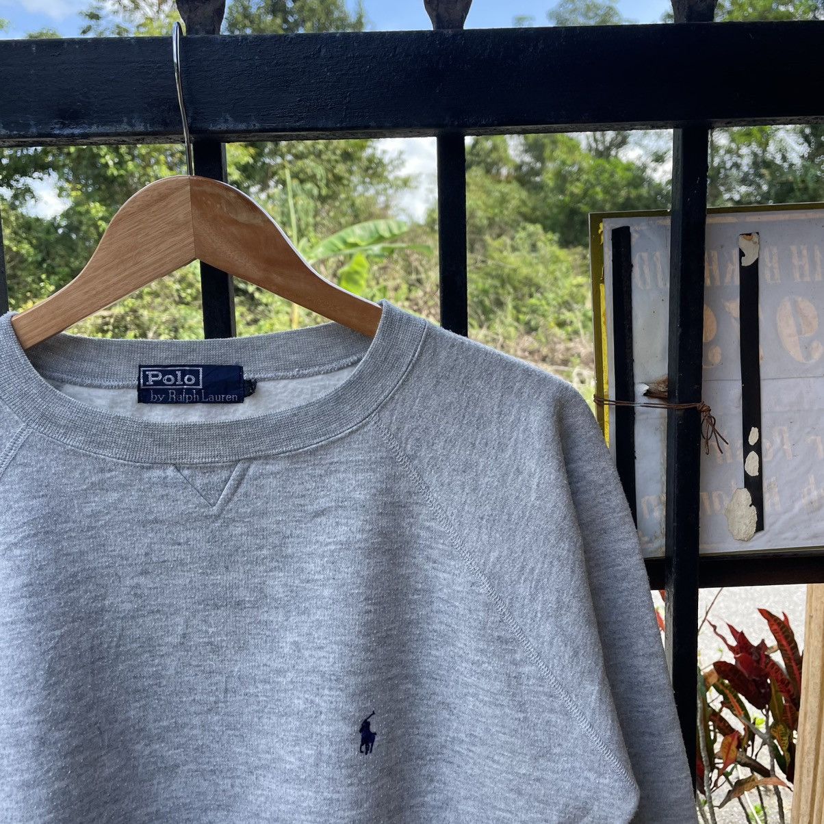 Polo Ralph Lauren 🔥Vintage Polo Ralph Lauren Small Pony Logo Sweatshirts Size US S / EU 44-46 / 1 - 6 Thumbnail