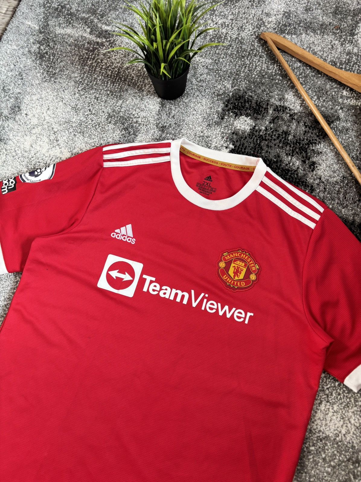 Adidas T-shirt Adidas Manchester United Ronaldo Vintage Size US XL / EU 56 / 4 - 5 Thumbnail