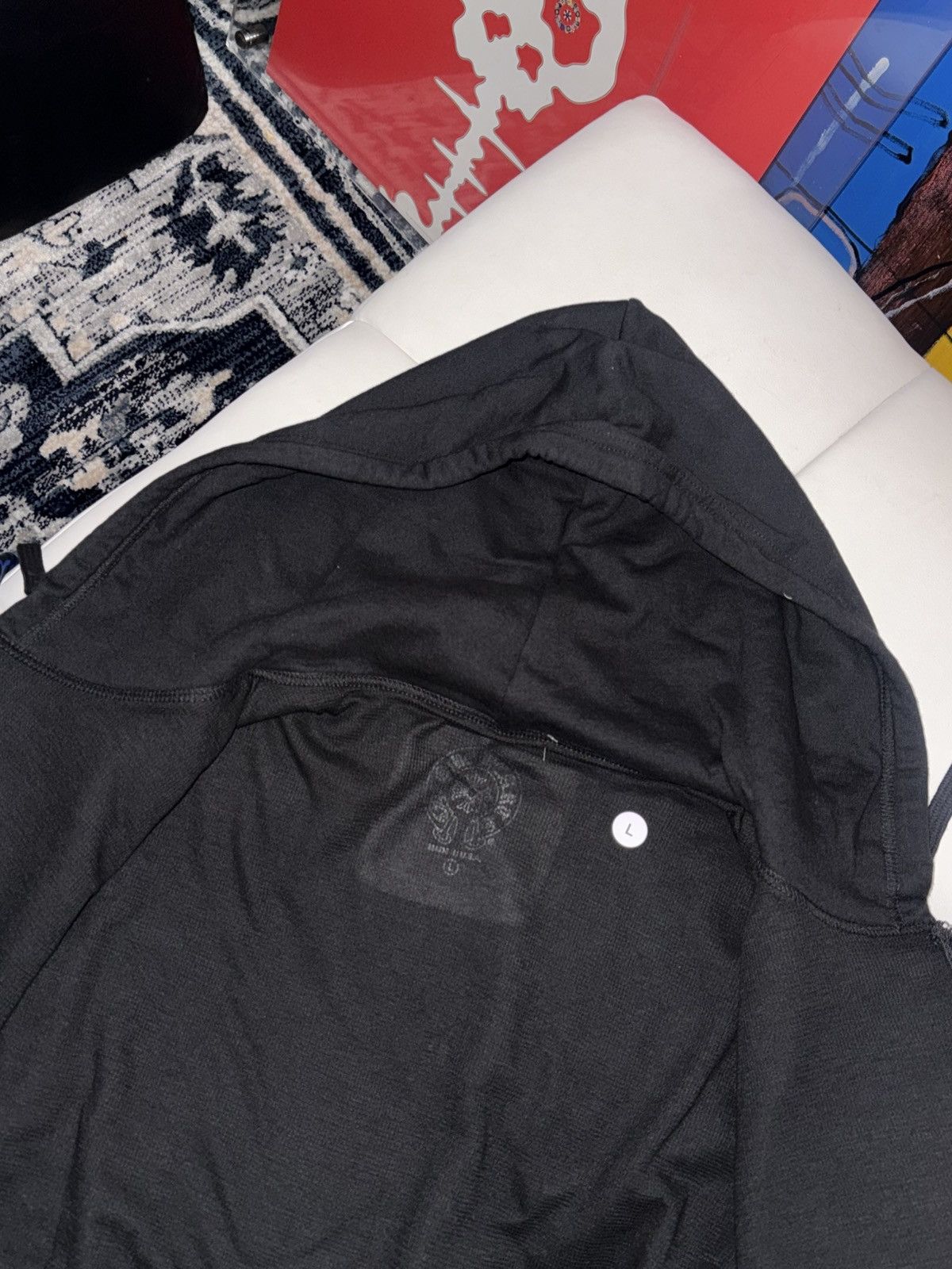 Chrome Hearts Chrome hearts thermal lining logo hoodie Size US L / EU 52-54 / 3 - 6 Thumbnail