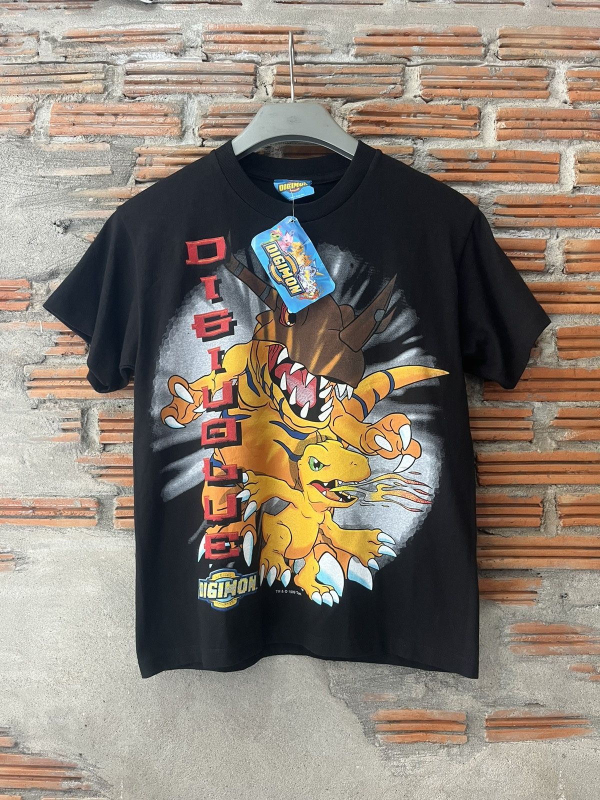 Anime Vintage DIGIMON Digital Monsters 1999’s (kid size) Tshirt Size US S / EU 44-46 / 1 - 2 Thumbnail