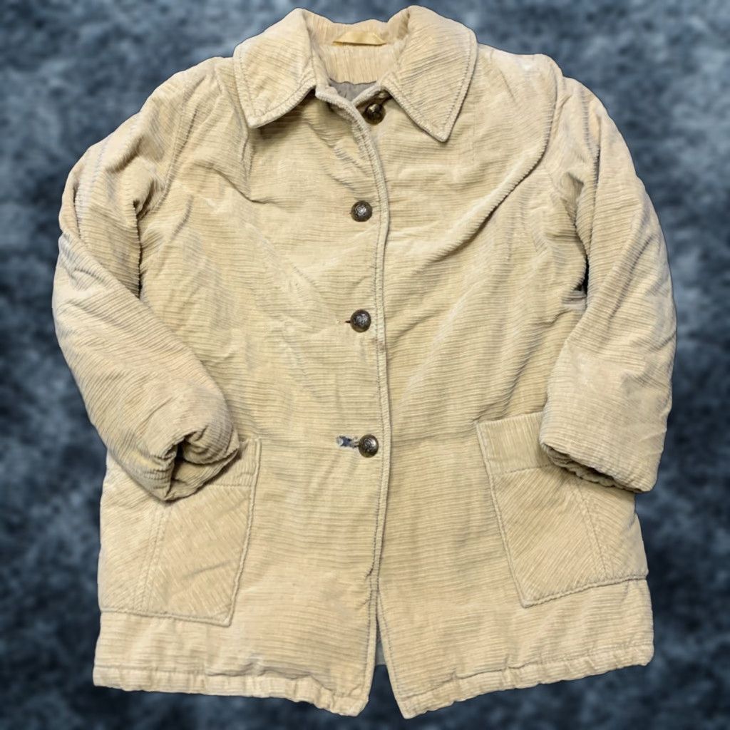 VTG Mark Tree Corduroy Hunting Chore Jacket Mens 12 Japan Brown 70s Outdoor Vintage 70s Mens Jacket