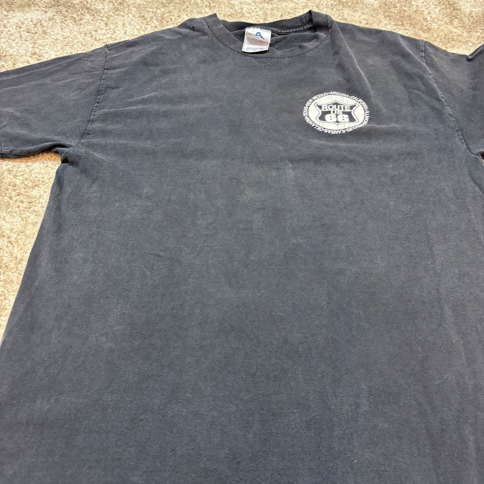 Vintage Vintage Y2K Route 66 Main Street of America Shirt Men's L Size US L / EU 52-54 / 3 - 11 Thumbnail