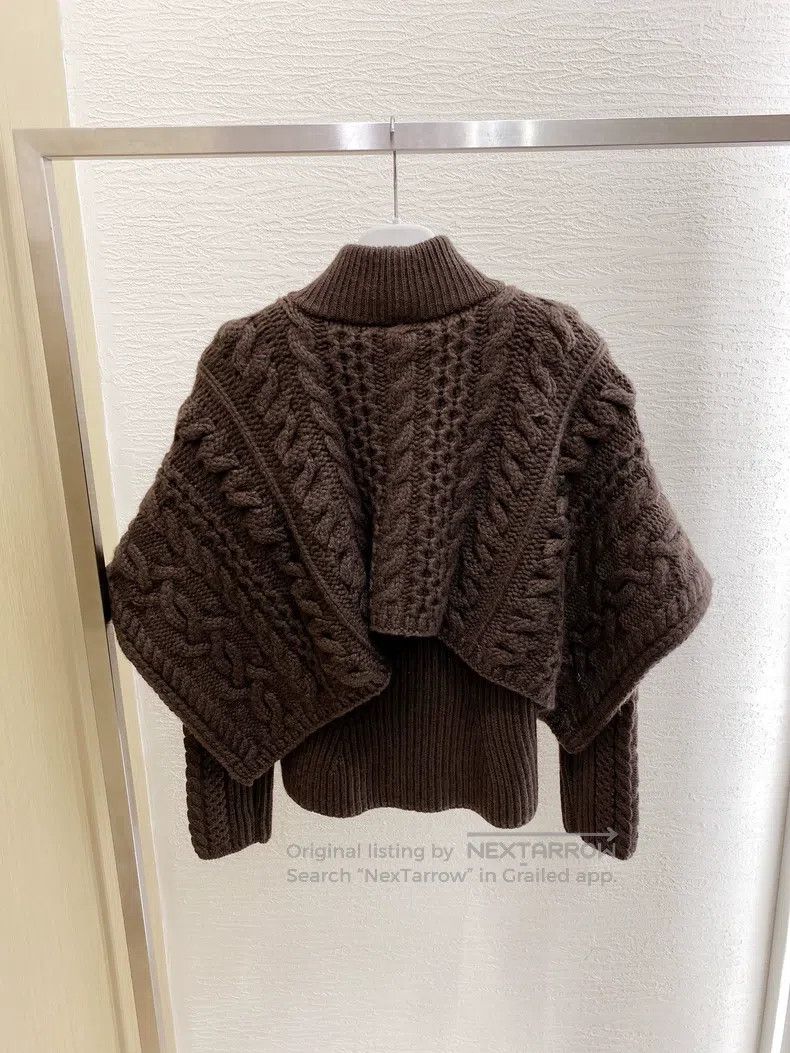 Hermes Hermes False Two-Piece Knitted Woolen Sweater Size XXS / US 00 / IT 34 - 5 Thumbnail