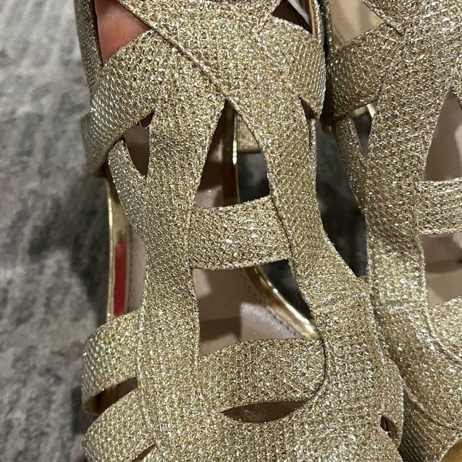 Marc Fisher Marc Fisher Nala Mid Heel Evening Sandals Criss Cross Size US 6.5 / IT 36.5 - 7 Thumbnail