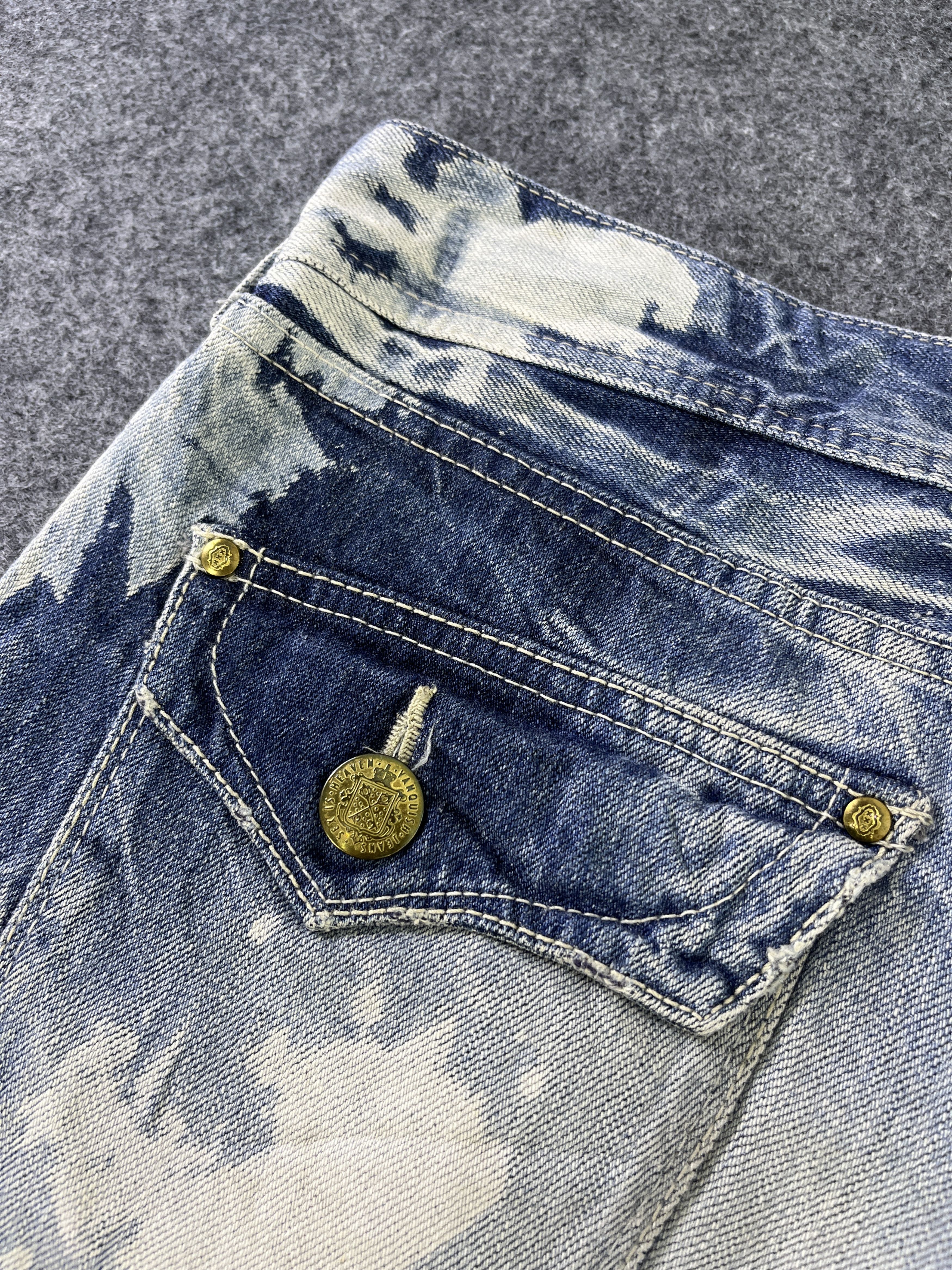 Vanquish Vanquish Paint Splashes Jeans Flare Denim - J939 Size 32" / US 10 / IT 46 - 16 Thumbnail