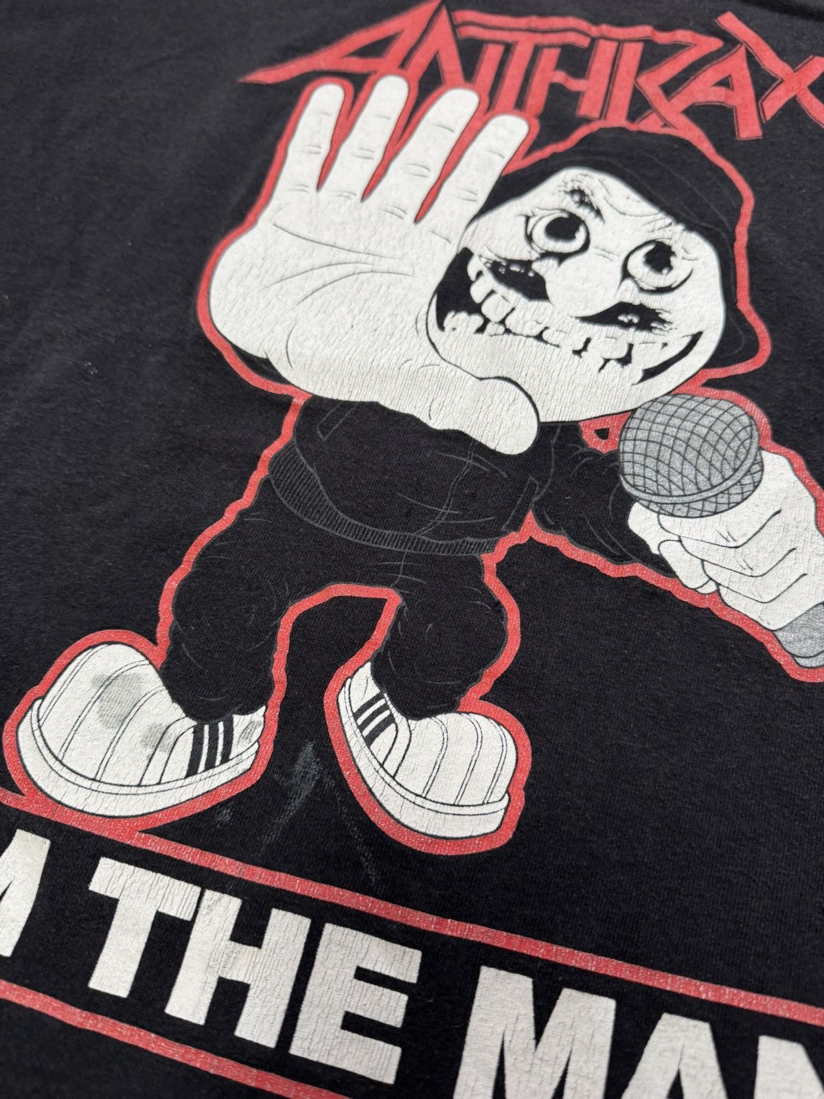 Band Tees Vintage 2000s Rock Band Anthrax i'm the man Y2k shirt Size US XXL / EU 58 / 5 - 5 Thumbnail