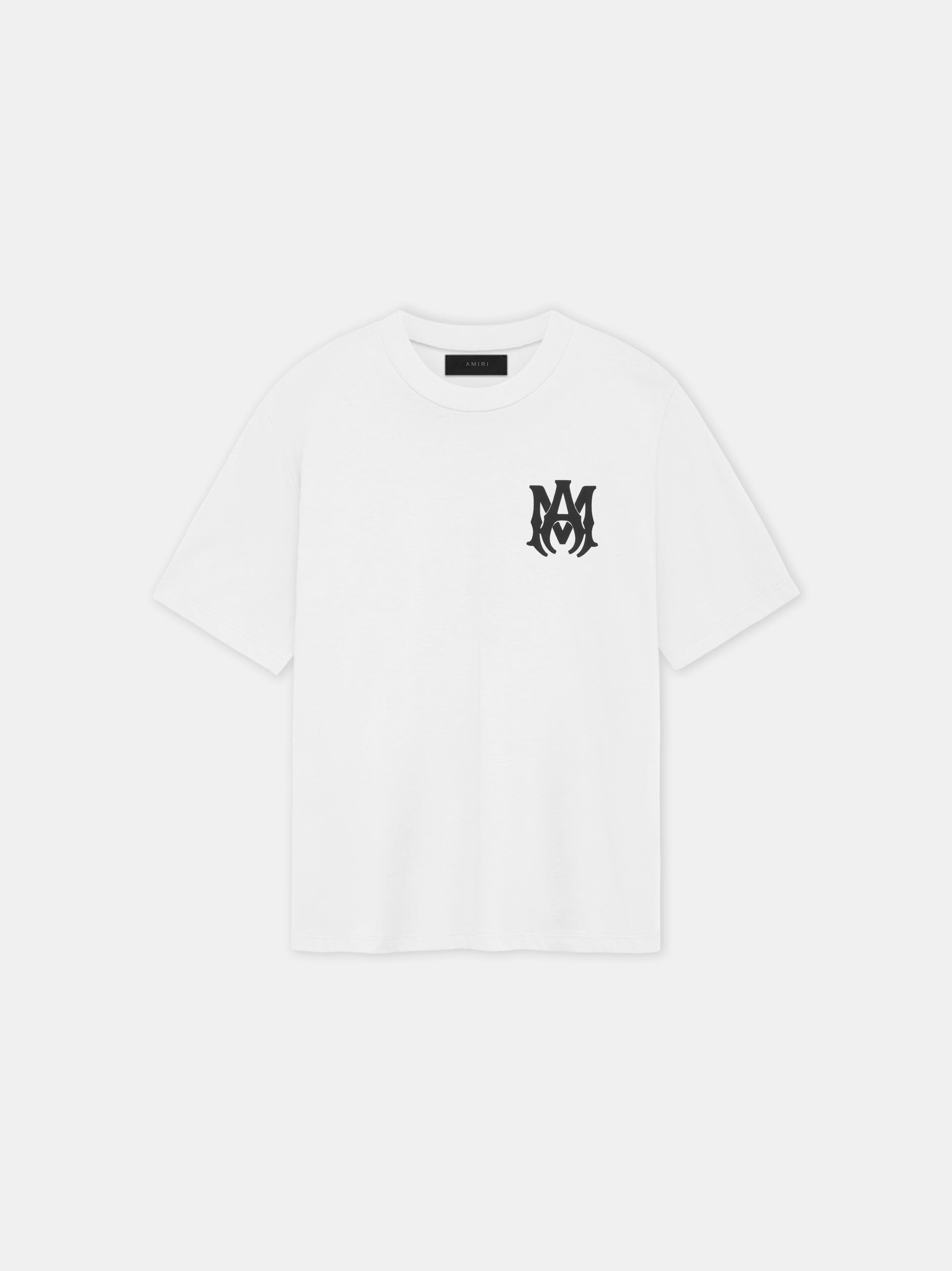 Amiri oc11z0225 MA Core Logo Shirt Sleeve T-Shirt in White Size US L / EU 52-54 / 3 - 1 Thumbnail