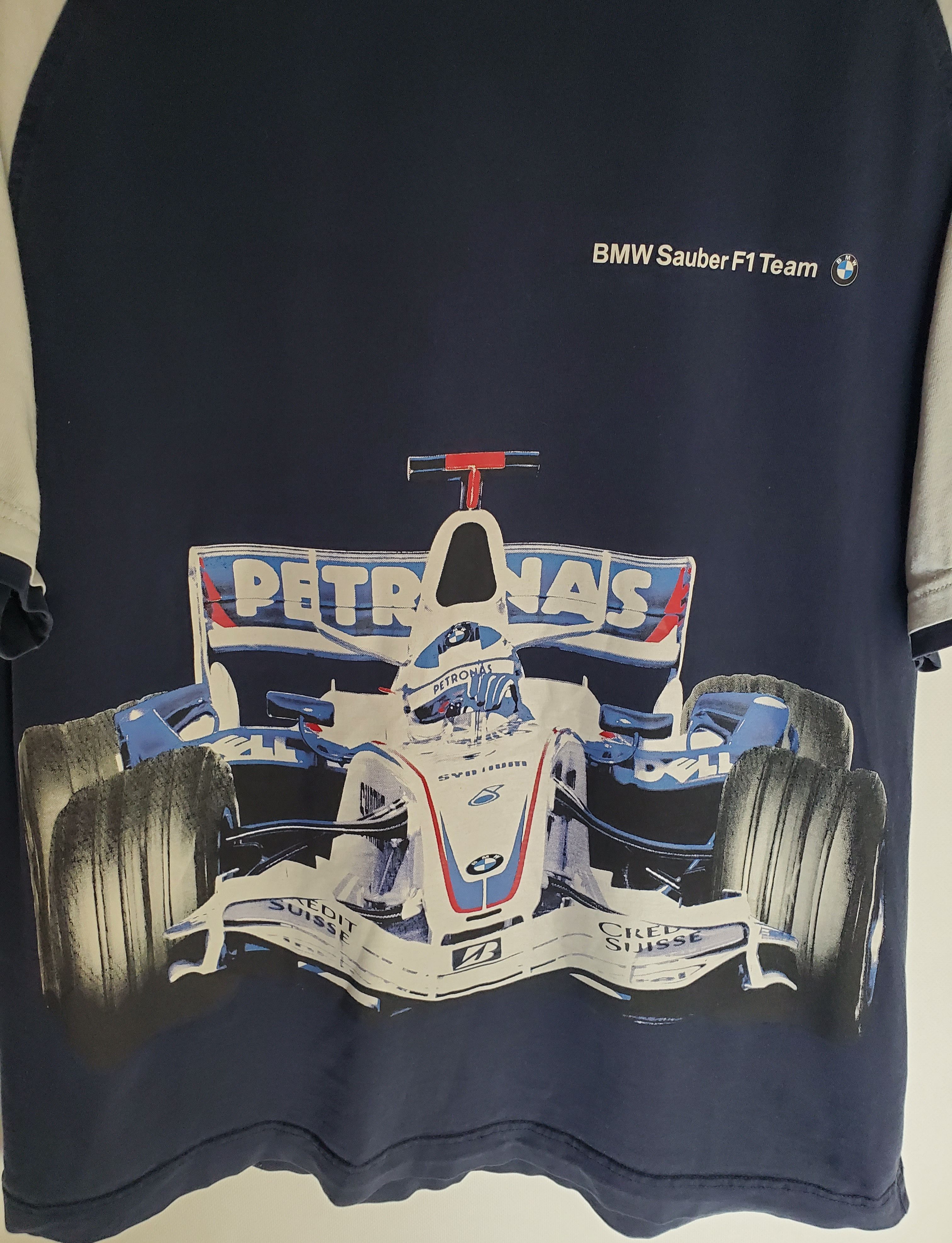 BMW × Formula 1 BMW Sauber F1 Team Racing Petronas Tshirt size Xl Size US XL / EU 56 / 4 - 3 Thumbnail