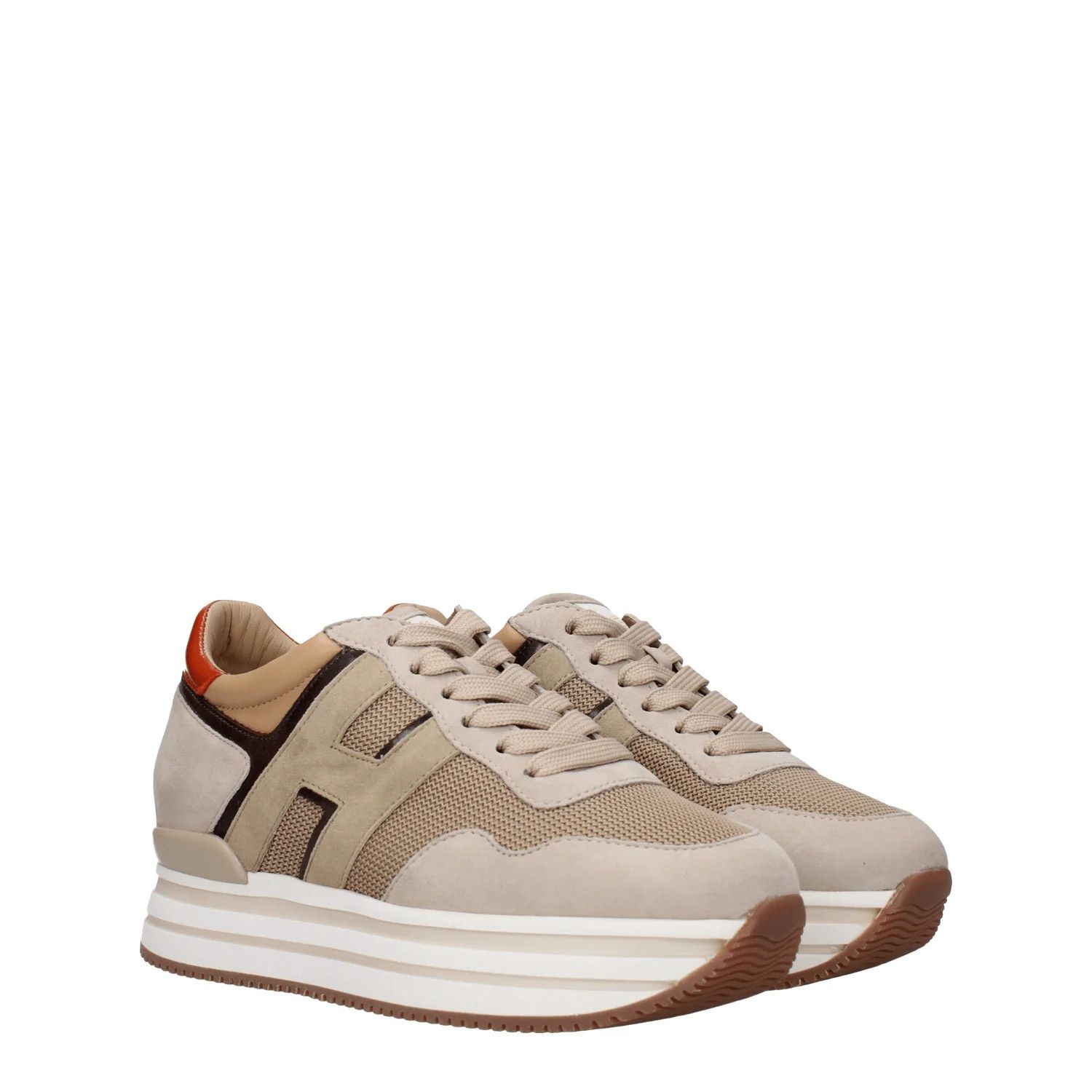 Hogan ob1o1e1124 Fabric Sneakers in Multicolor Size US 6 / IT 36 - 2 Thumbnail