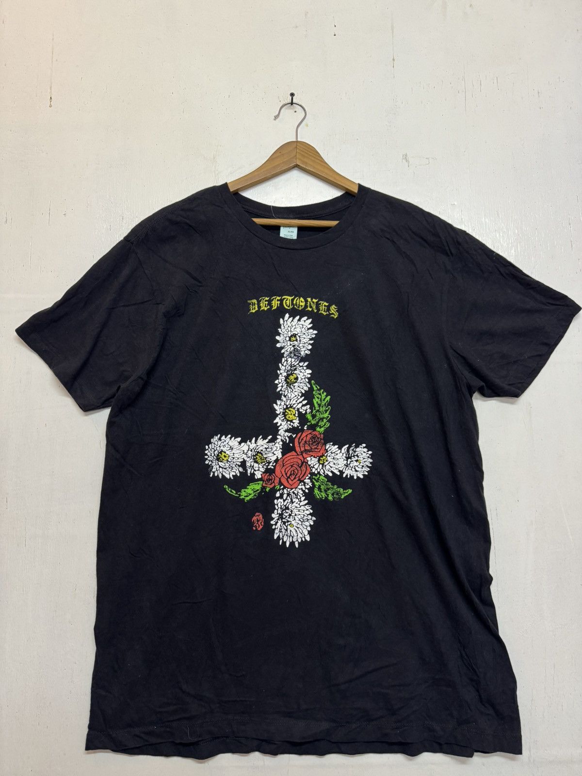Band Tees × Vintage Deftones Band Black tee Size US XL / EU 56 / 4 - 2 Thumbnail
