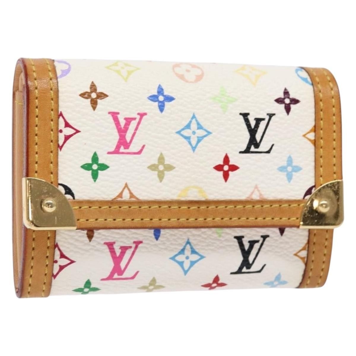 Louis Vuitton Louis Vuitton Porte-Monnaie Plat Coin Purse Monogram Multicolor Size ONE SIZE - 1 Thumbnail