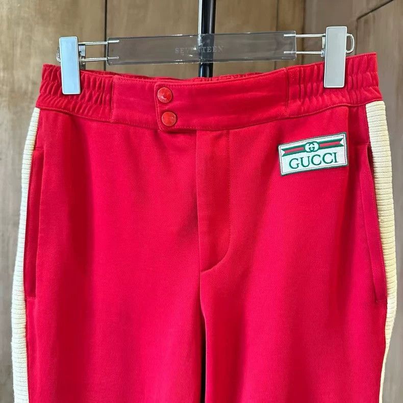 Gucci Gucci Red Stripe Logo Casual Pants-2505 Size US 26 / EU 42 - 3 Thumbnail