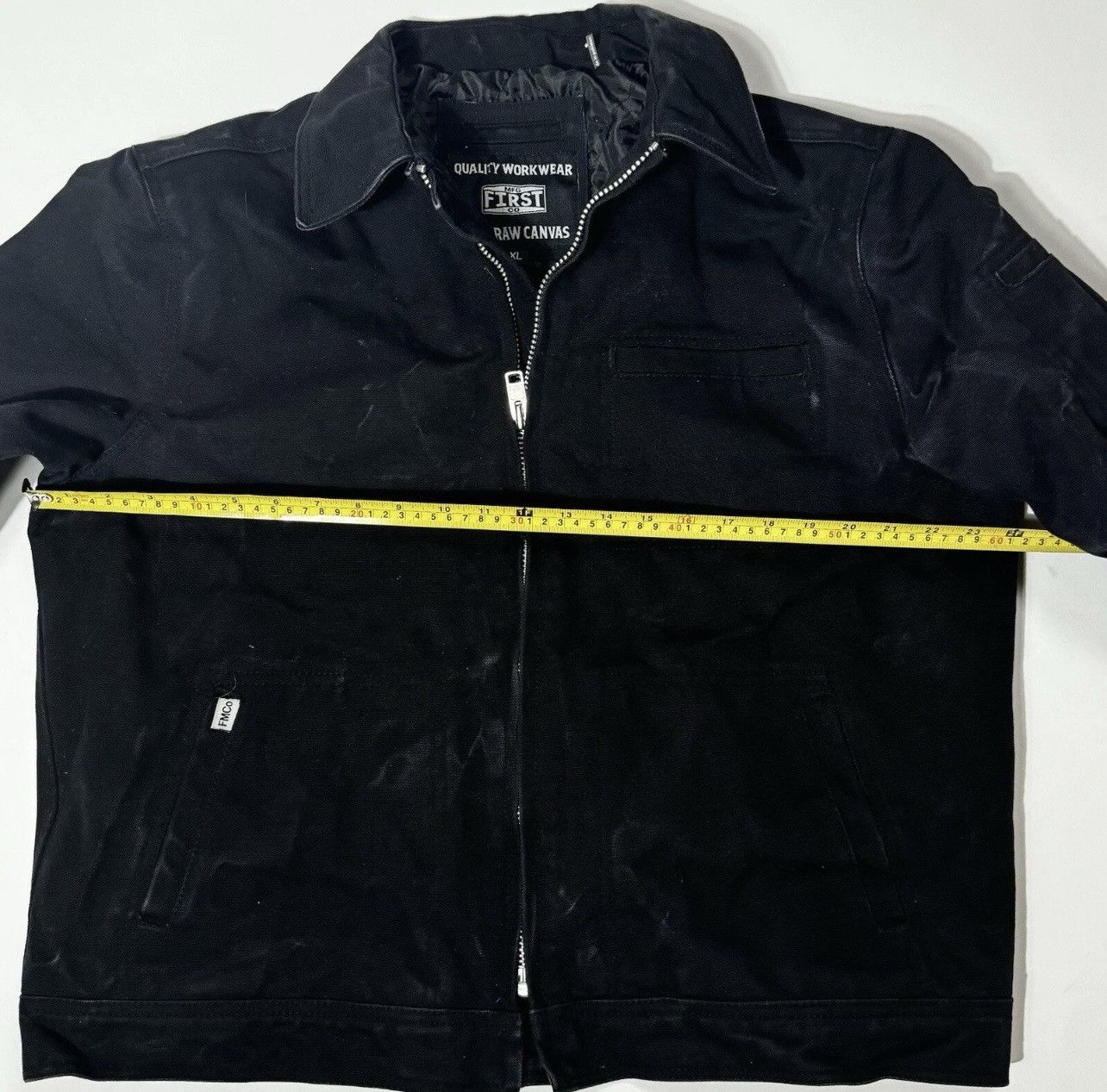 First MFG Co. FIRST MFG CO Black 20 Oz Raw Canvas Size US XL / EU 56 / 4 - 1 Thumbnail