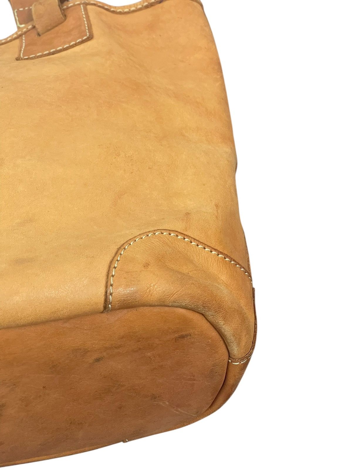 Genuine Leather Full Leather Beauty Patina Peaks Peak Japan Tote Bag 2🟩1 Size ONE SIZE - 15 Thumbnail