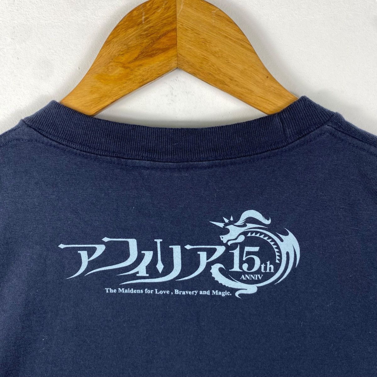 Japanese Brand AFILIA 15th Anniversary 2008-2023 Graphic With Signature Tee Size US XL / EU 56 / 4 - 5 Thumbnail