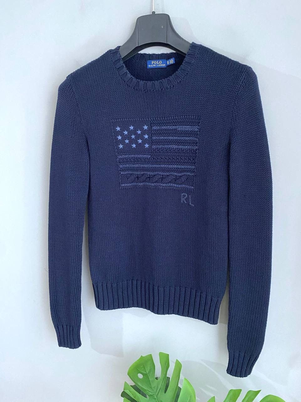 Polo Ralph Lauren Polo Ralph Lauren Icon American Flag Women's Knit Sweater XS Size XS / US 0-2 / IT 36-38 - 2 Thumbnail