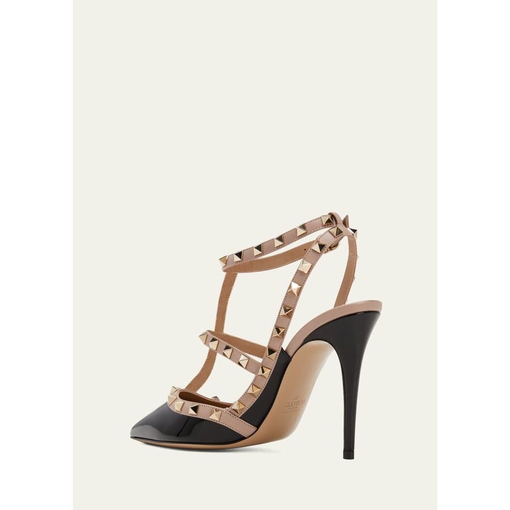 Valentino Valentino Garavani Rockstud 100mm Slingback Pumps sz 36.5 EU Size US 6.5 / IT 36.5 - 2 Thumbnail