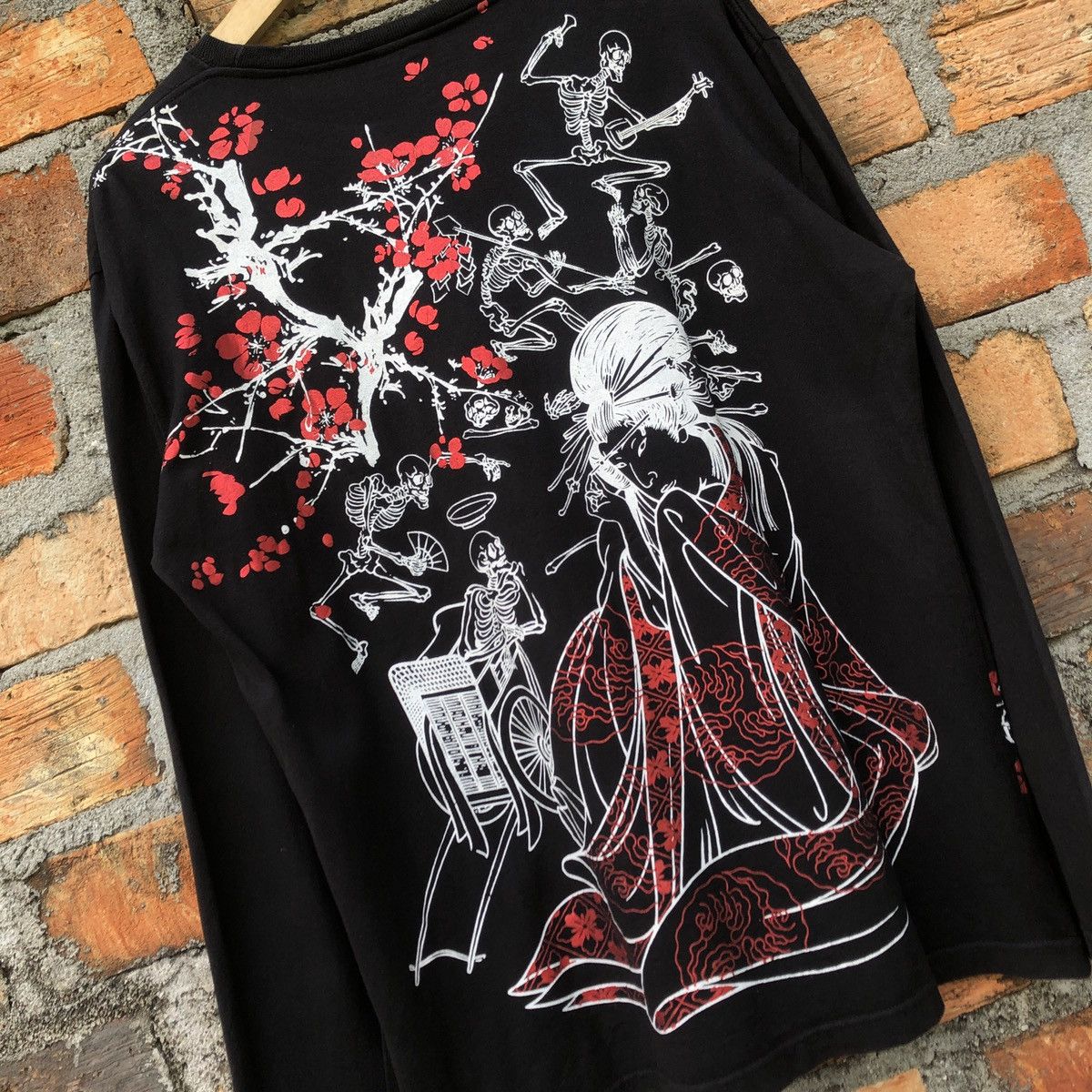 Japanese Brand Vintage Japanese Brand Sukajan Geisha Art Longsleeve Size US L / EU 52-54 / 3 - 5 Thumbnail