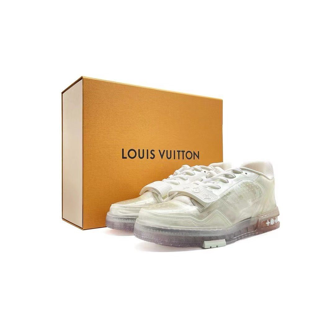 Louis Vuitton Louis Vuitton Trainer White Transparent Size US 8 / EU 41 - 4 Thumbnail