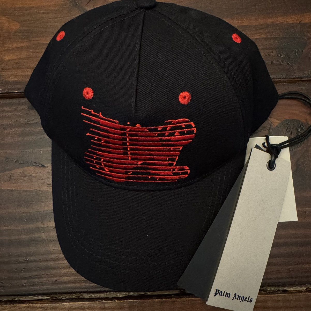 Palm Angels Palm Angels F1 Racing Monogram Snapback Hat Size ONE SIZE - 3 Thumbnail