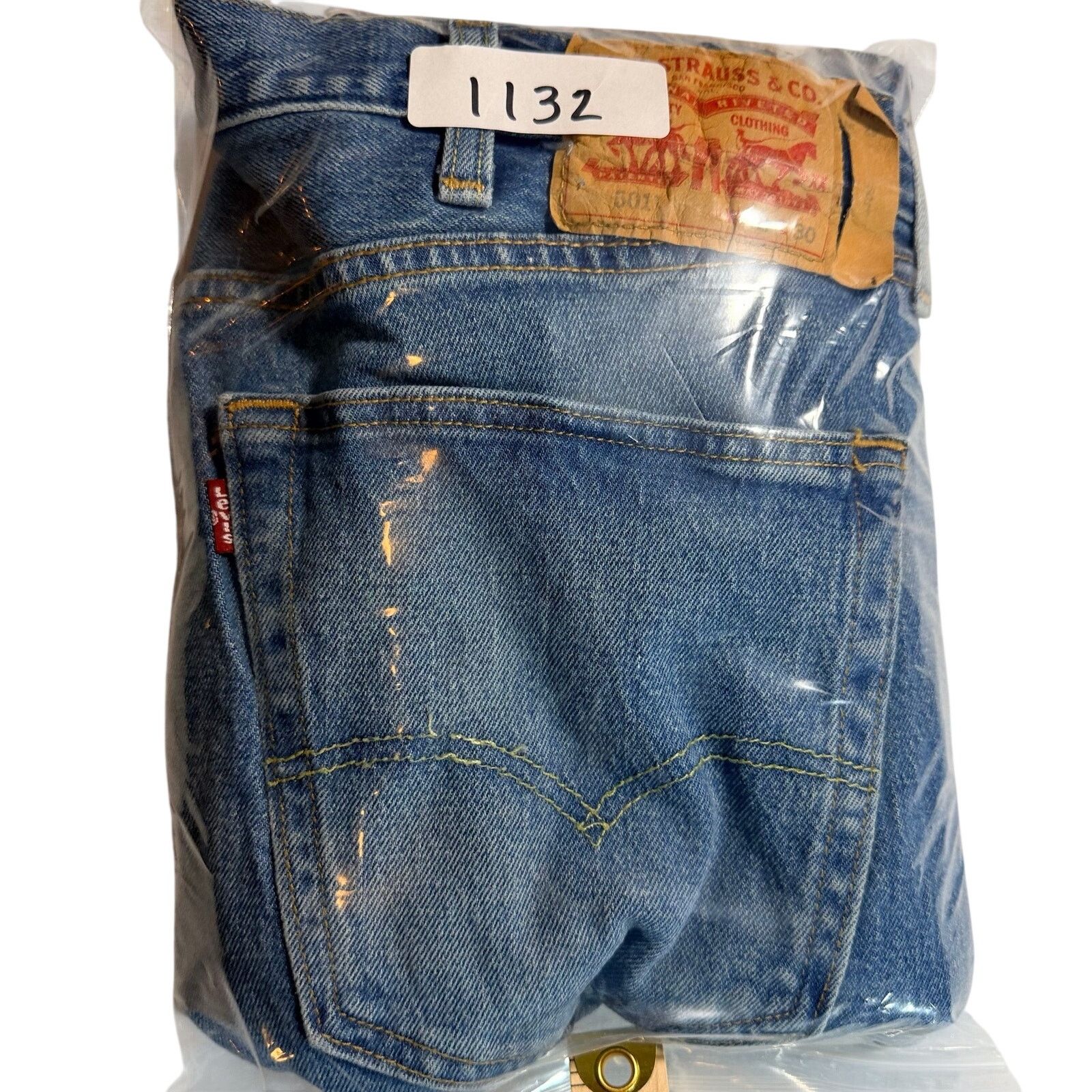 Levi's Levi’s 501 xx Original Fit Jeans Men 42x30 Straight Leg Size US 42 / EU 58 - 15 Thumbnail