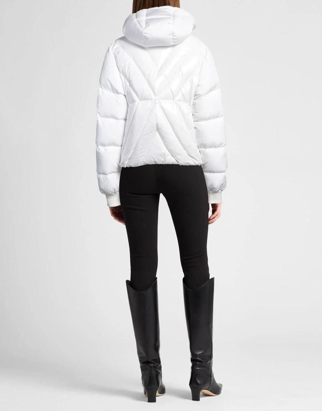 Khrisjoy Khrisjoy Crop Puff Jacket | White Sz 2 Size XS / US 0-2 / IT 36-38 - 4 Thumbnail