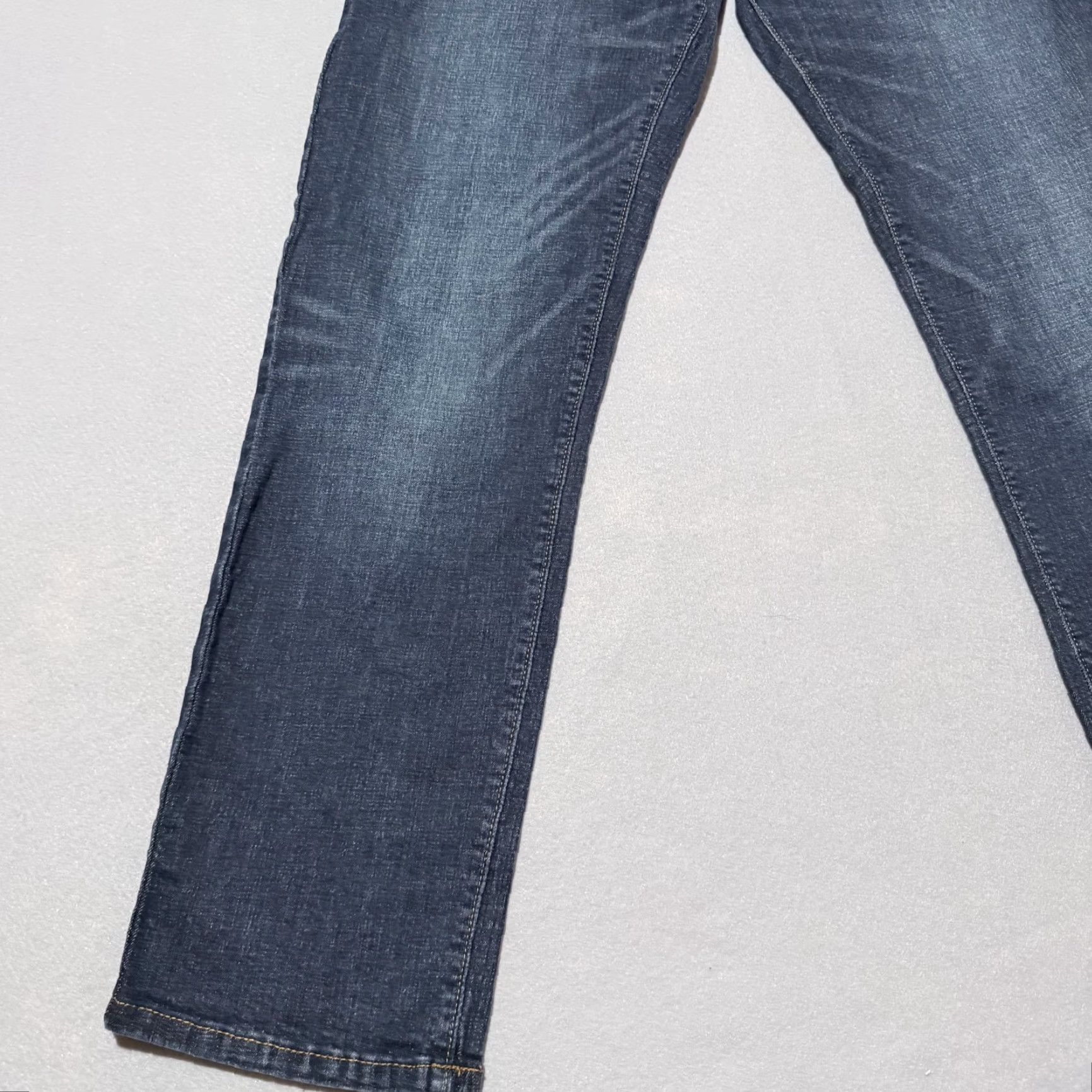 Lucky Brand Lucky Brand 221 Original Straight Denim Jeans Men Blue Dark Wash - 33x32 Size US 33 - 4 Thumbnail