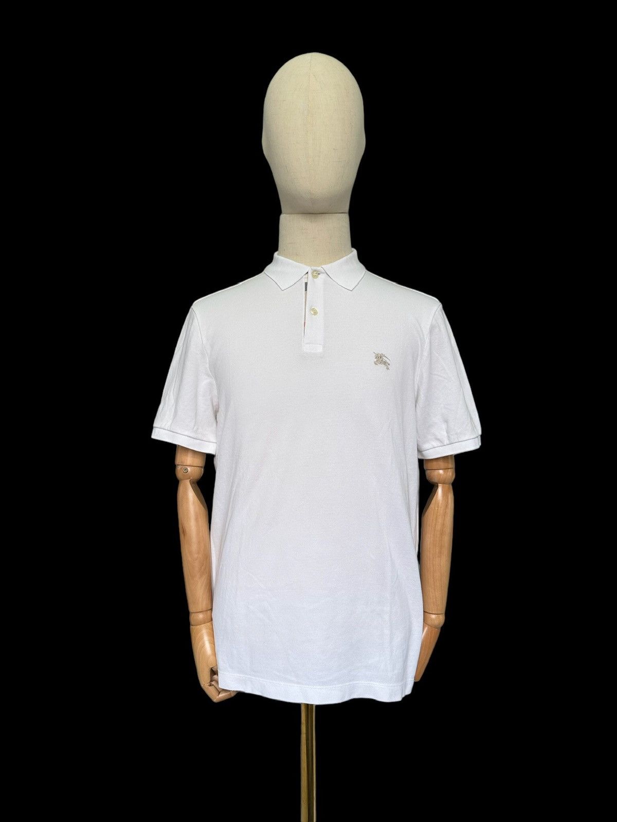 Burberry Burberry Brit white polo tee Size US M / EU 48-50 / 2 - 1 Thumbnail
