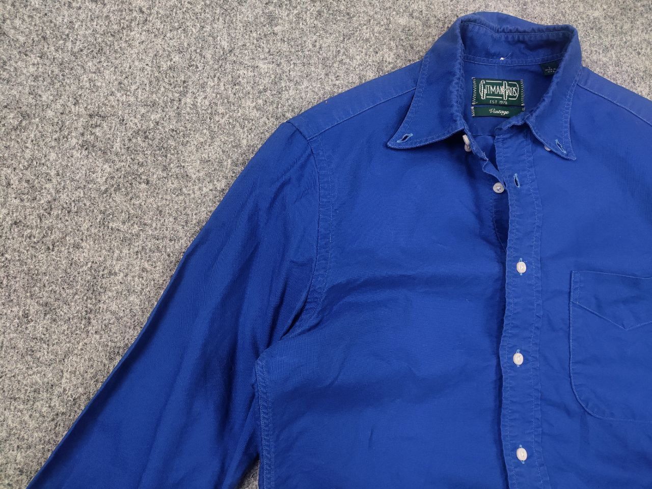 Gitman Bros. Vintage Vintage Gitman Bros Spring Oxford Shirt Long Sleeve Made USA Size US S / EU 44-46 / 1 - 8 Thumbnail