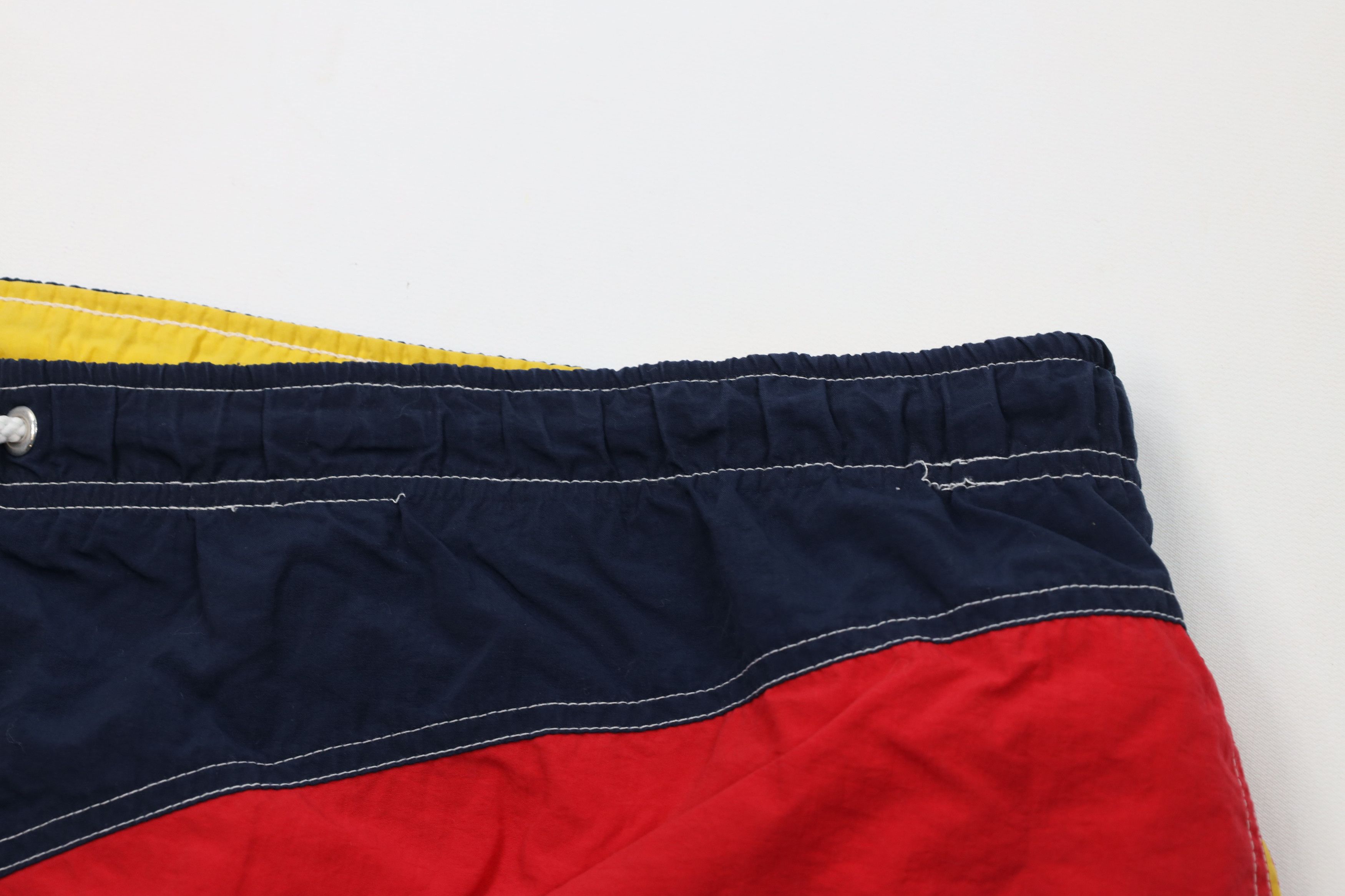 Tommy Hilfiger AS IS Vintage 90s Tommy Hilfiger Lined Shorts Swim Trunks Size US 38 / EU 54 - 6 Thumbnail