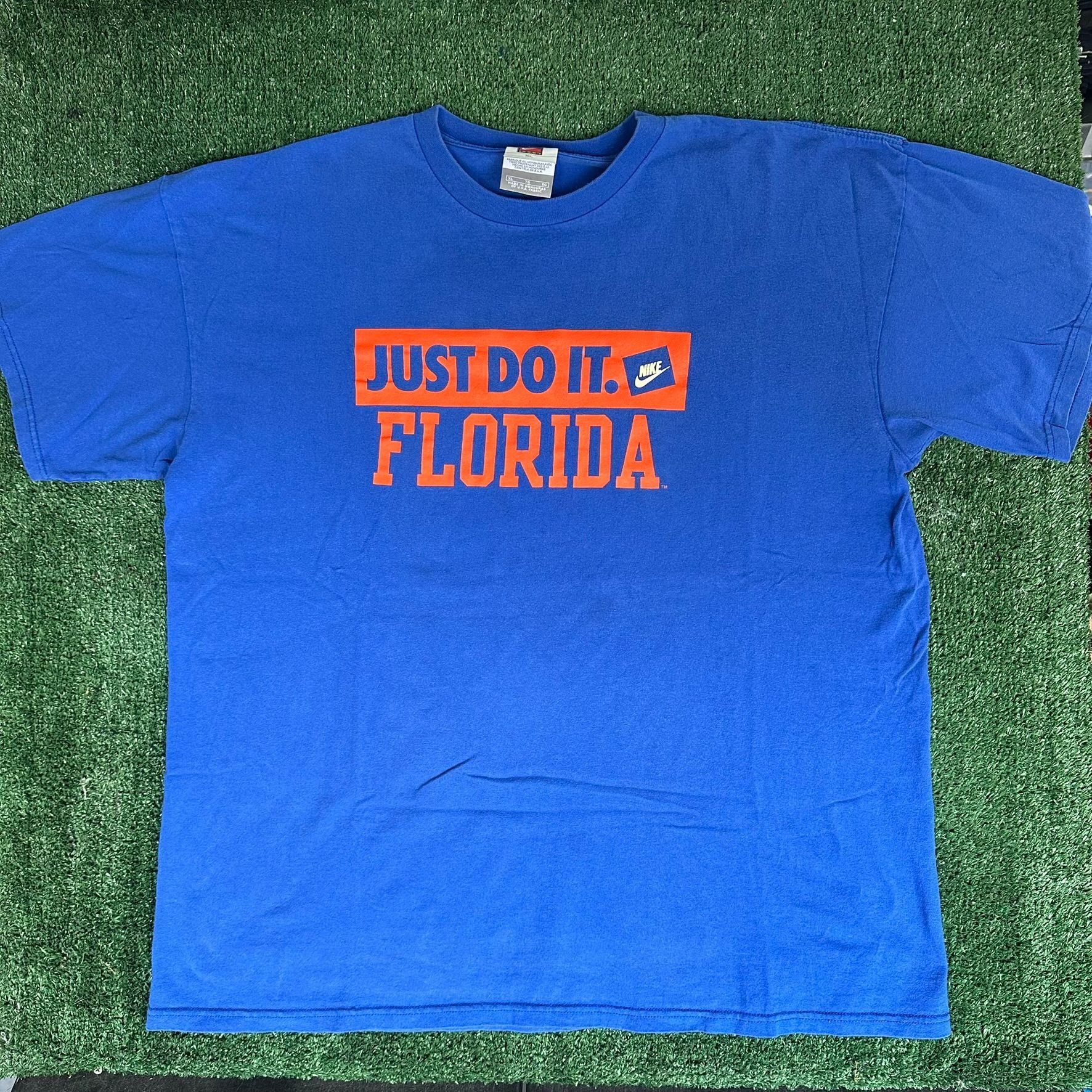 Nike Vintage Nike Team Florida Gators T-Shirt Y2K College Logo Te Size US XL / EU 56 / 4 - 1 Thumbnail