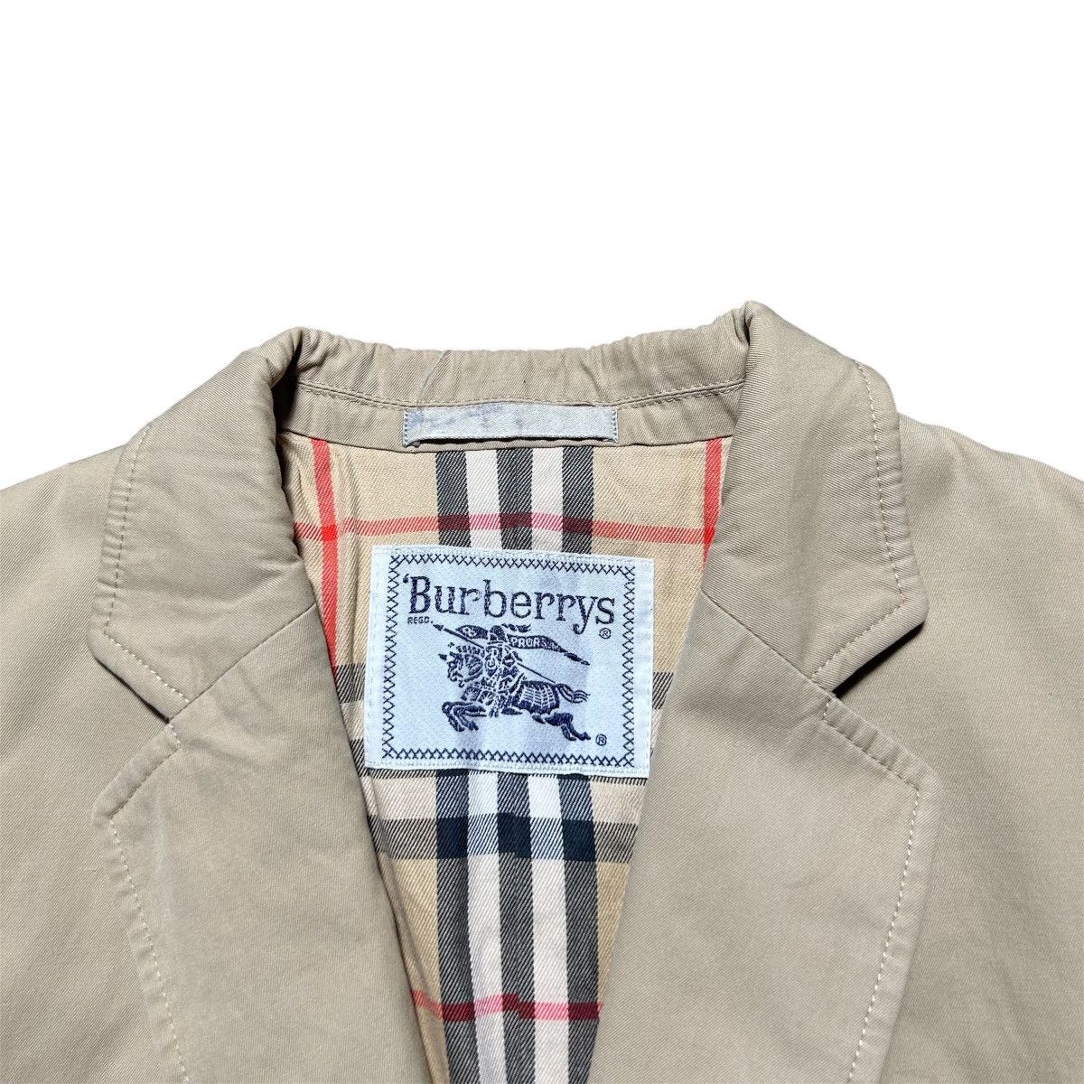 Burberry Vintage Burberrys Blazer Size S / US 4 / IT 40 - 4 Thumbnail