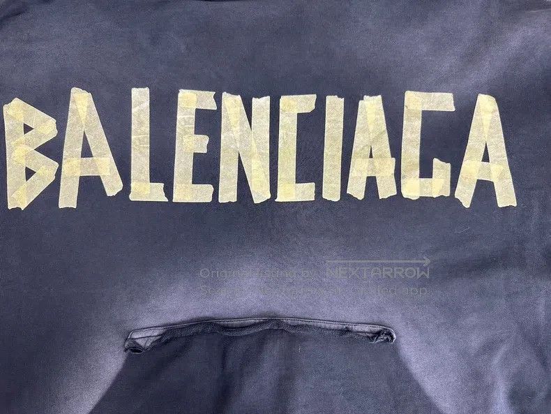 Balenciaga Balenciaga Letter Print Casual Sweatshirt Gray Size US S / EU 44-46 / 1 - 3 Thumbnail