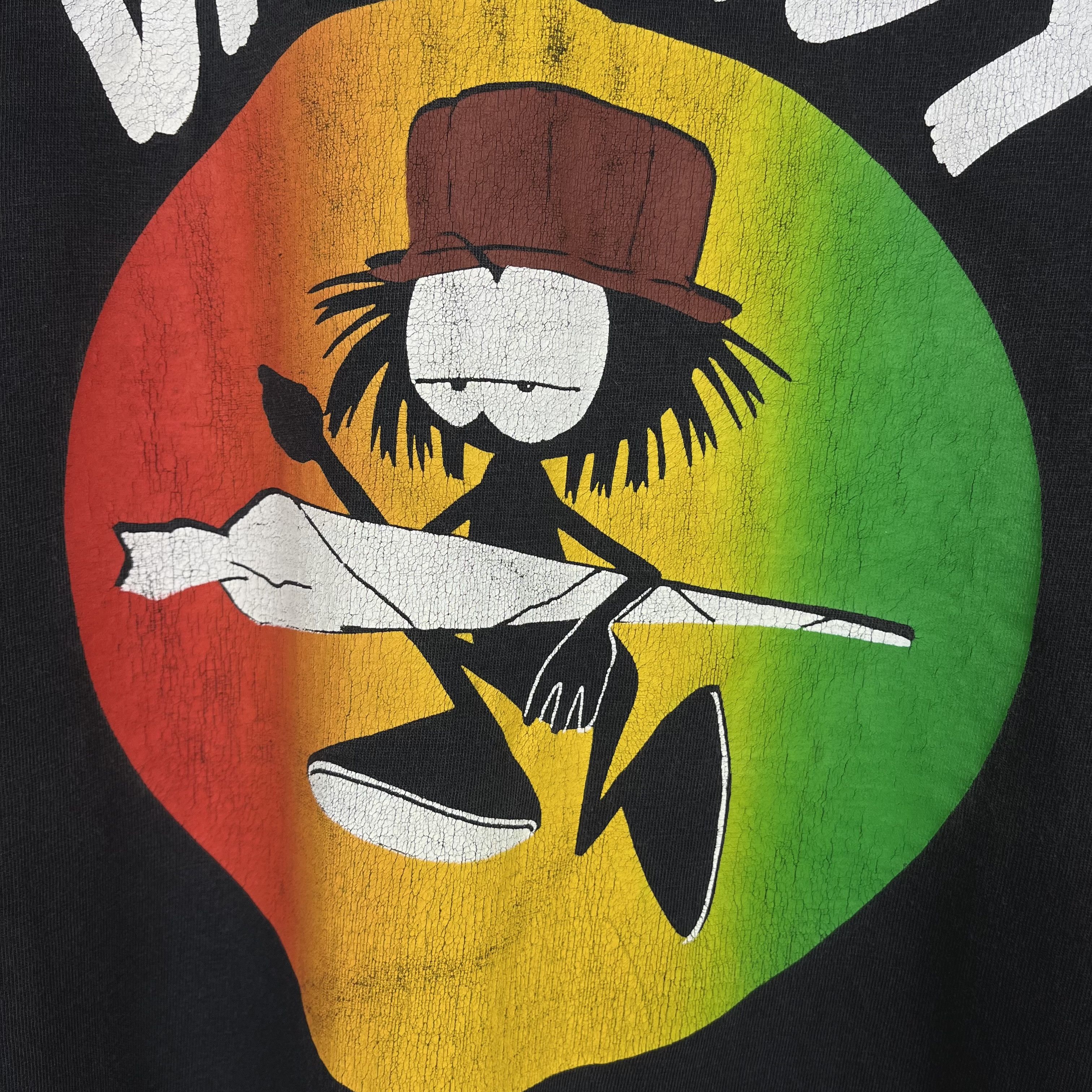 Vintage Vintage Dready Rasta Adult Funny T Shirt 1990’s Size US L / EU 52-54 / 3 - 8 Thumbnail