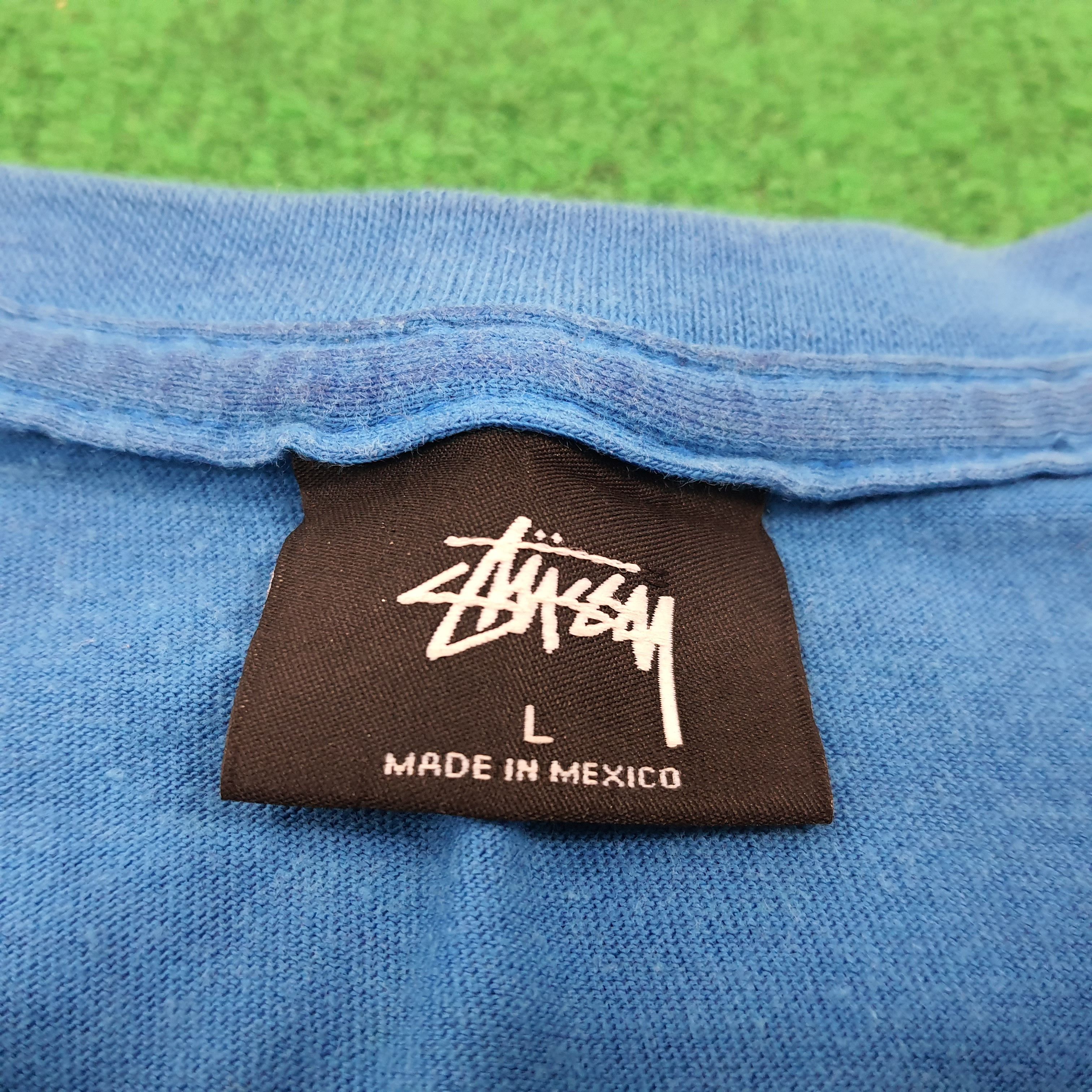 Stussy × Vintage Vintage Stussy Signature Skateboards Tshirt Size US L / EU 52-54 / 3 - 5 Thumbnail