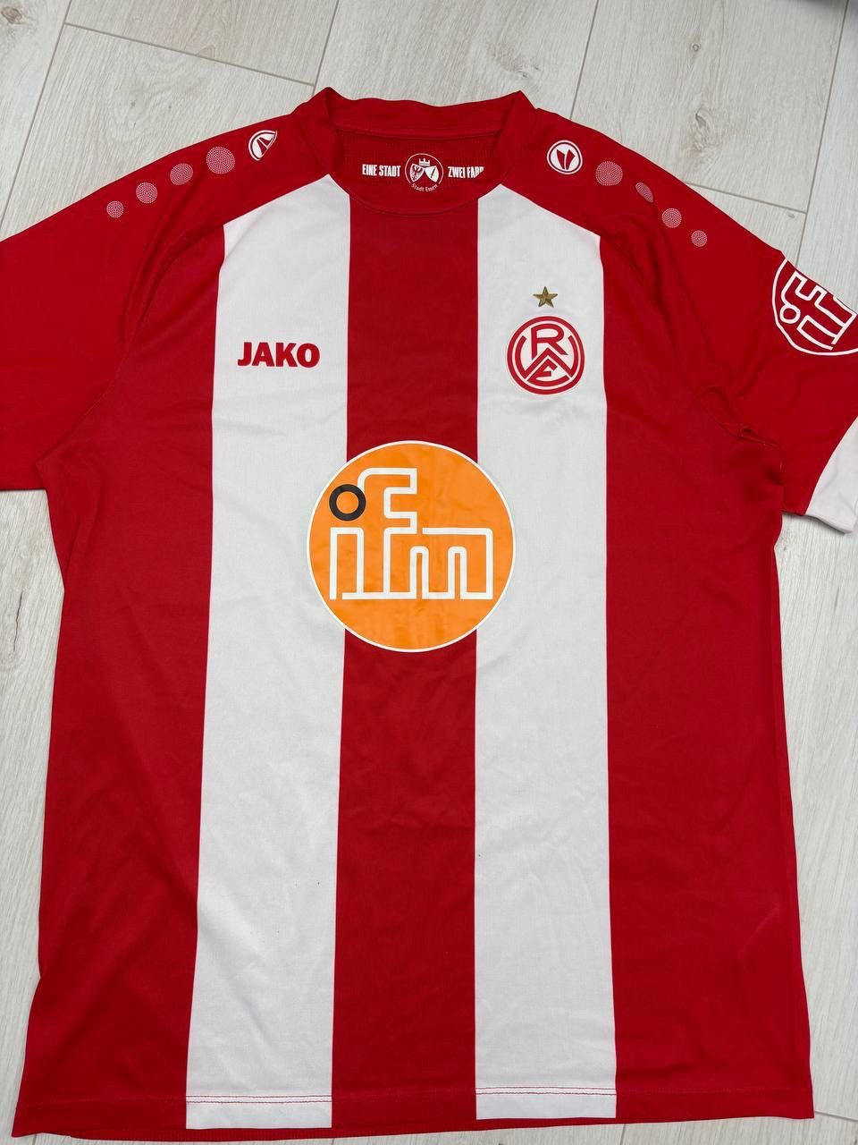 Other Red-White Essen Home Jersey 23 24 Jako RWE Fan Shirt Size US L / EU 52-54 / 3 - 2 Thumbnail