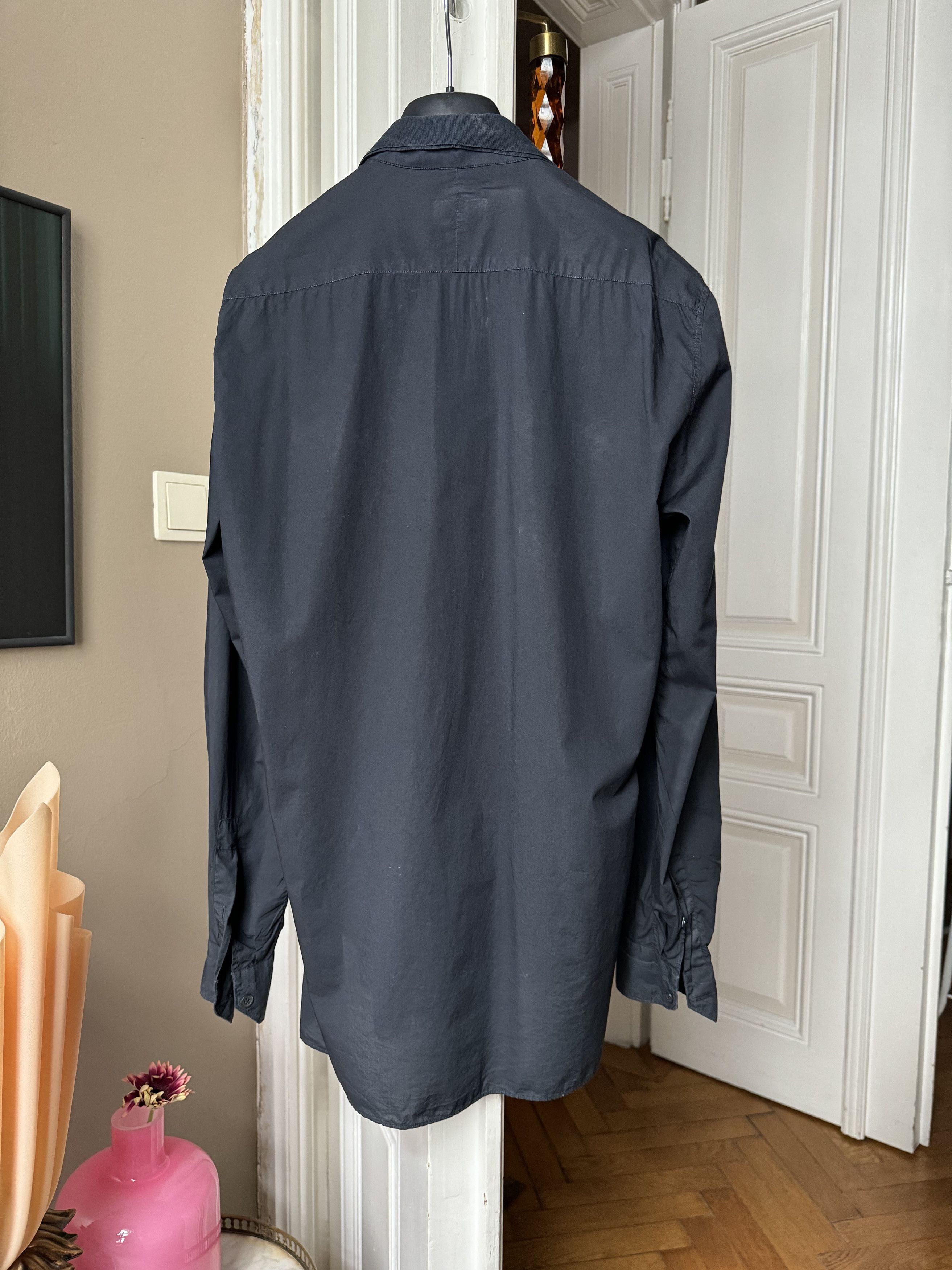 Lanvin Lanvin Shirt SIZE 38/15 Navy Size US S / EU 44-46 / 1 - 4 Thumbnail