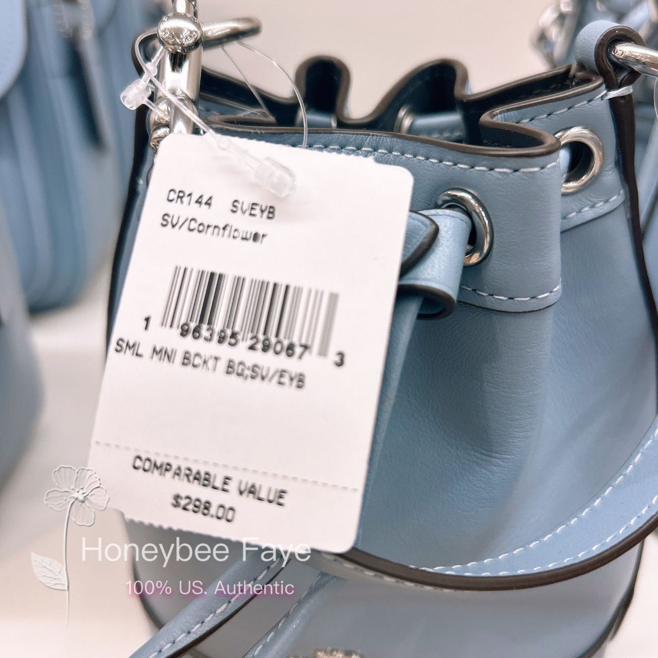 NWT Coach Mini Bucket Bag CR144