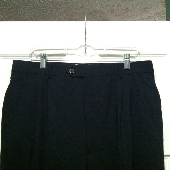 Joseph & Feiss JOSEPH & FEISS MEN'S NEW 100%WOOL DRESS PANTS 34/UNHEMMED Size 34R - 1 Thumbnail