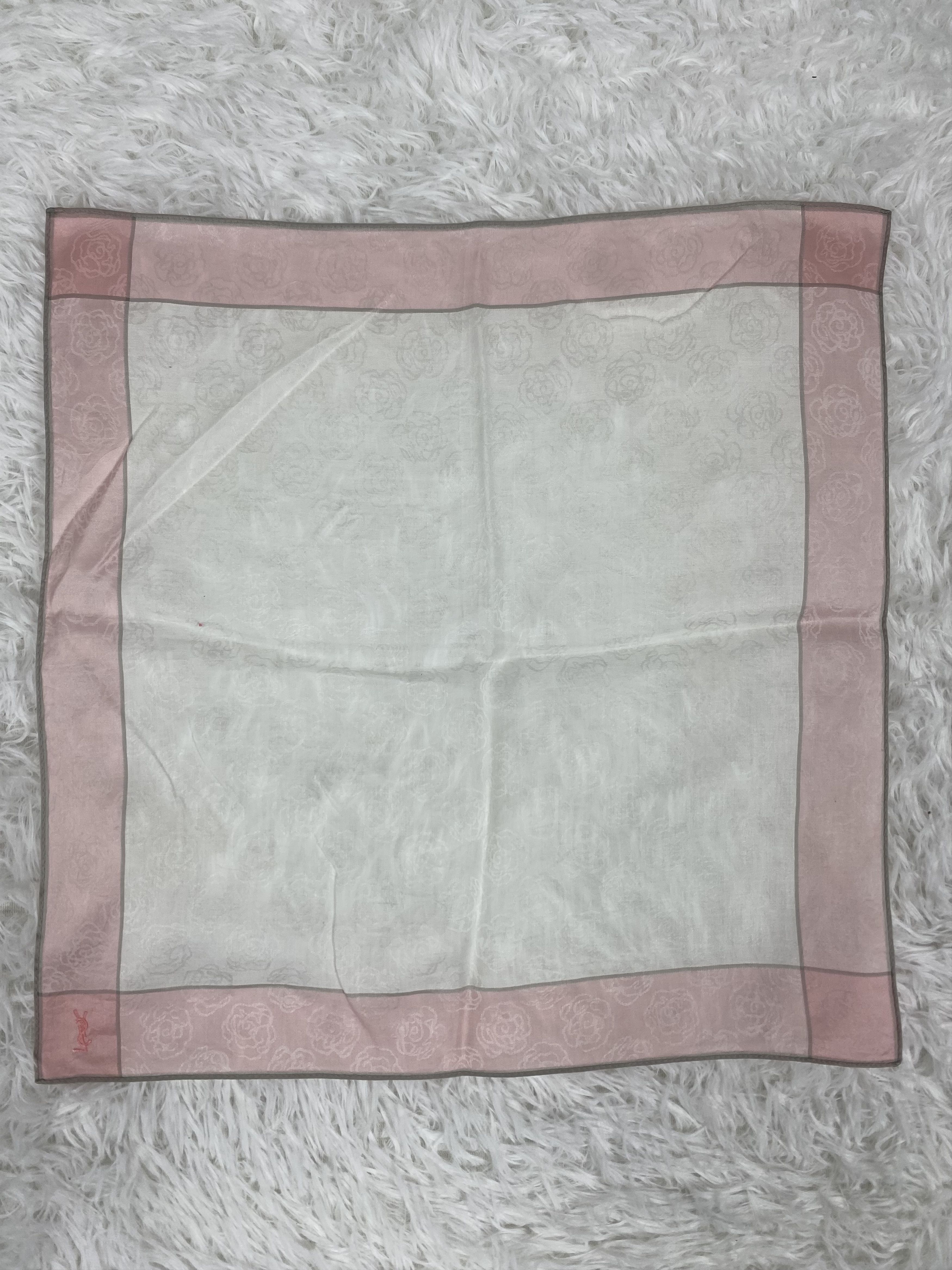Vintage × Yves Saint Laurent Vintage Yves Saint Laurent Handkerchief Neckerchief PH0347 Size ONE SIZE - 4 Thumbnail