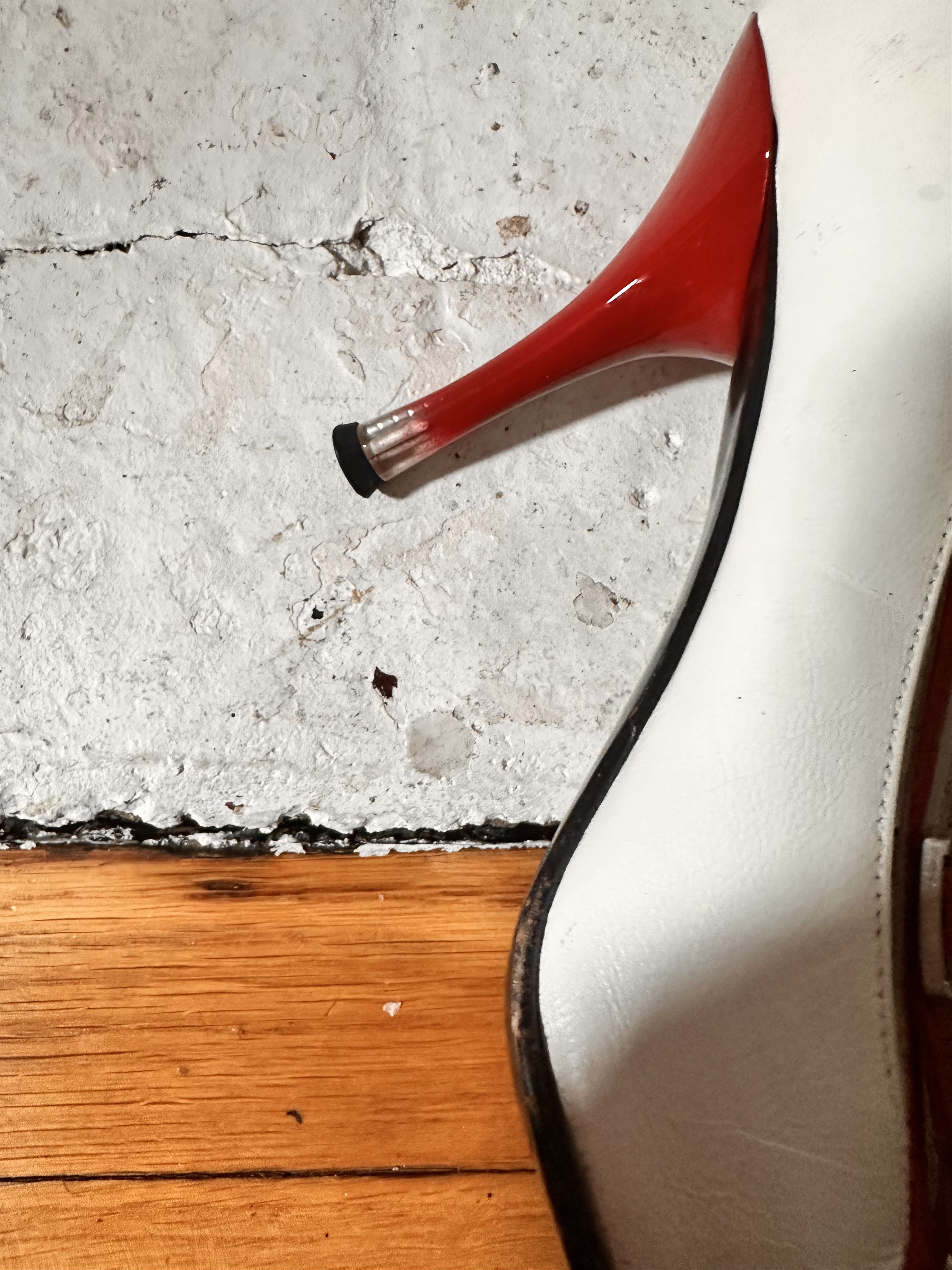 Vintage VIA SPIGA RED AND WHITE Y2K HEELS _ 8.5 Size US 8.5 / IT 38.5 - 9 Thumbnail