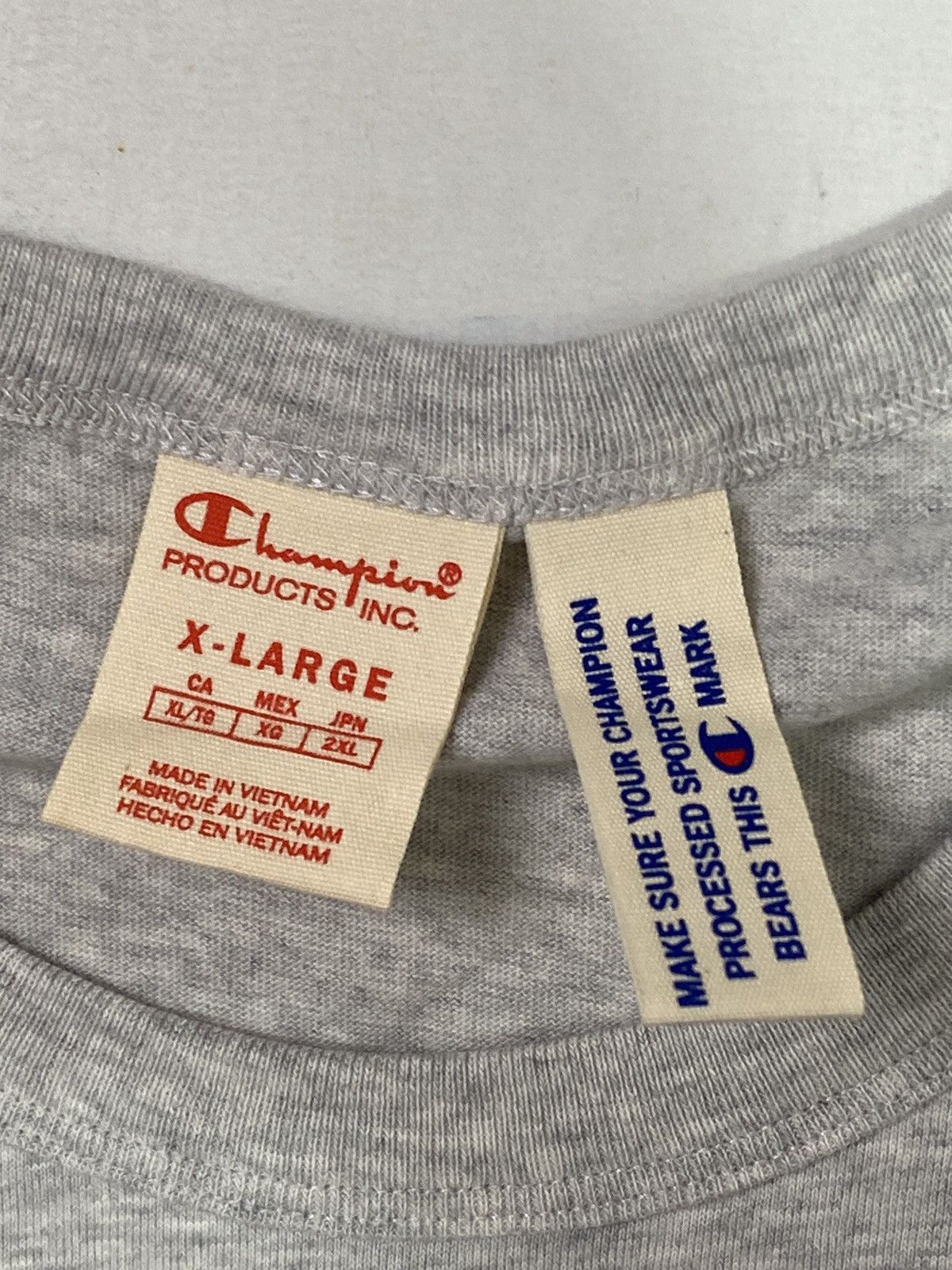 Champion T-shirt Champion x Bastie Boys size XL grey used Size US XL / EU 56 / 4 - 9 Thumbnail