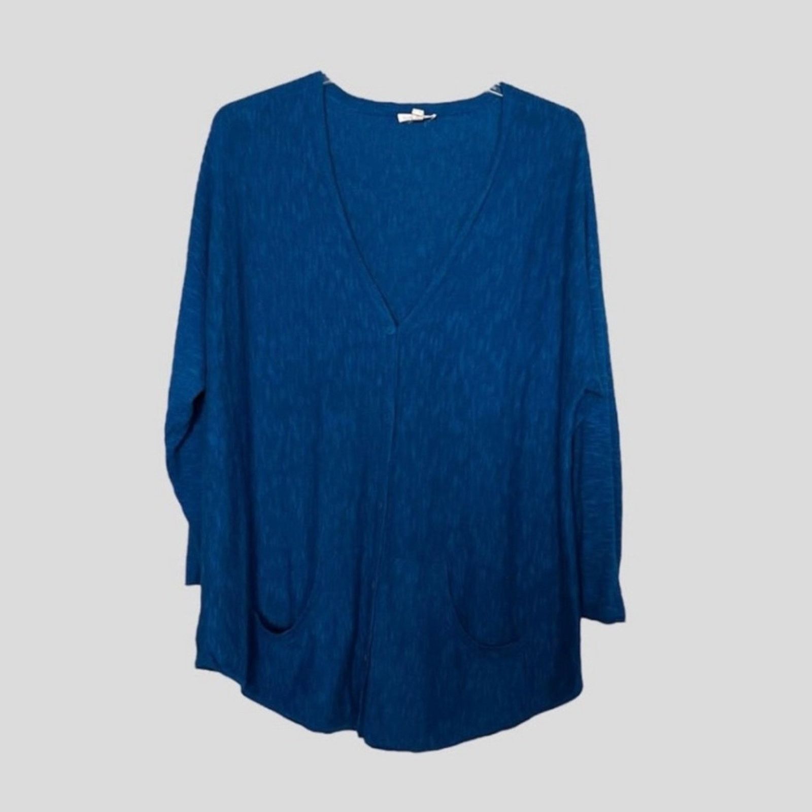 Eileen Fisher Eileen Fisher blue oversized sweater cardigan Size XL / US 12-14 / IT 48-50 - 1 Thumbnail