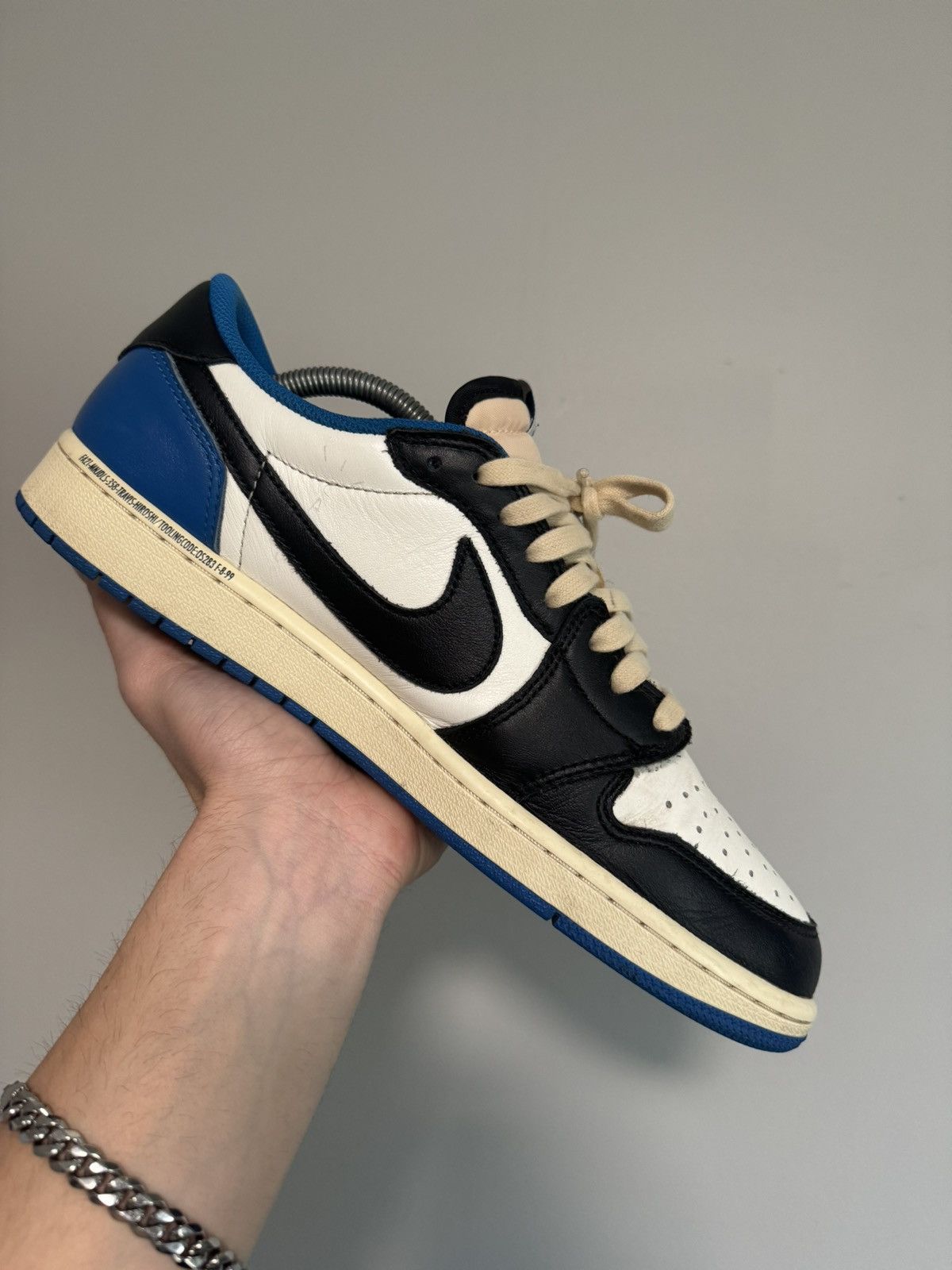 Jordan Brand Travis Scott Fragment Jordan 1 Low Size 11 Size US 11 / EU 44 - 10 Thumbnail