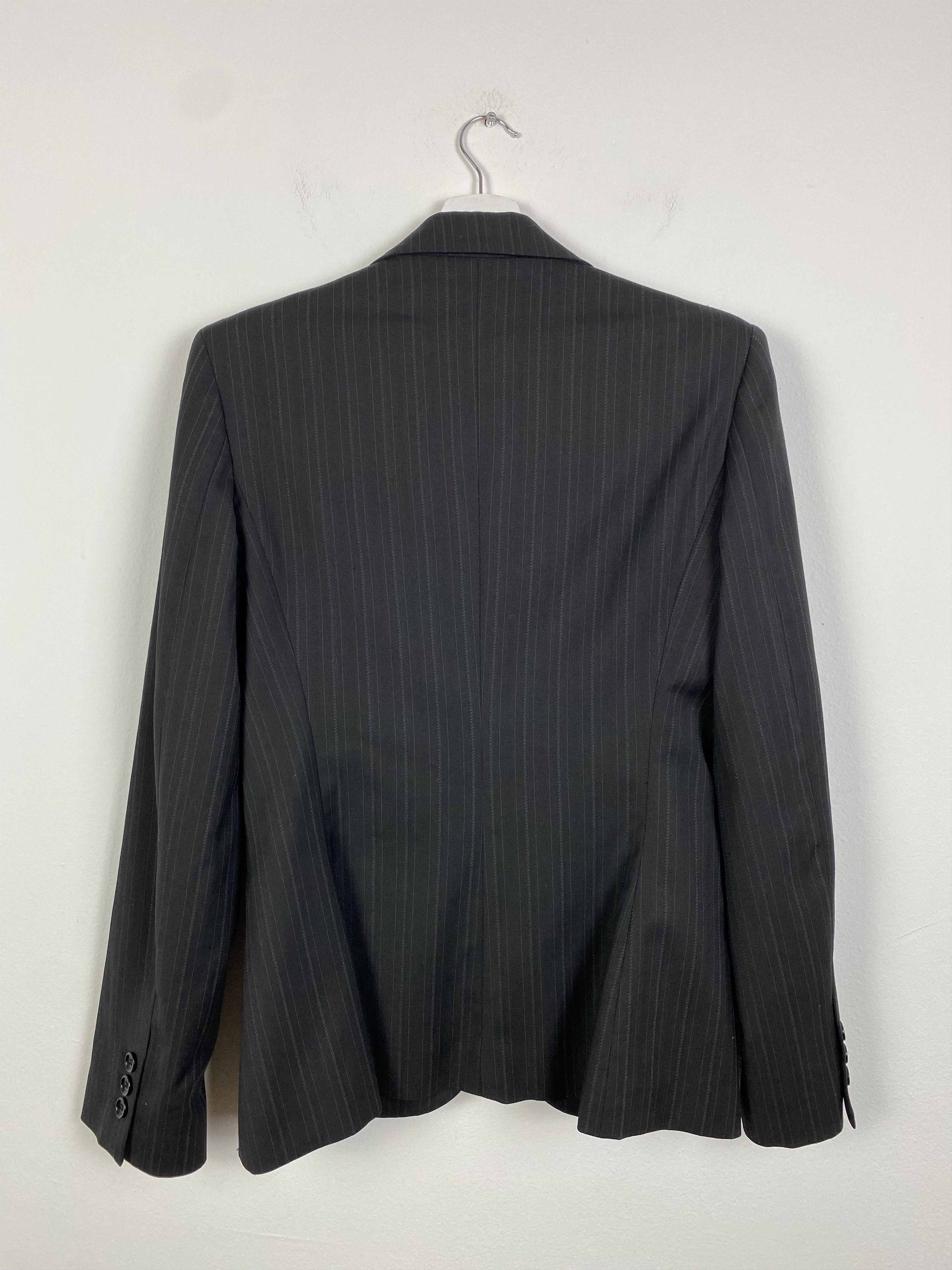 Dolce & Gabbana Dolche&Gabbana Wool Blend Stripe Fitted Jaccket SZ M Size M / US 6-8 / IT 42-44 - 7 Thumbnail