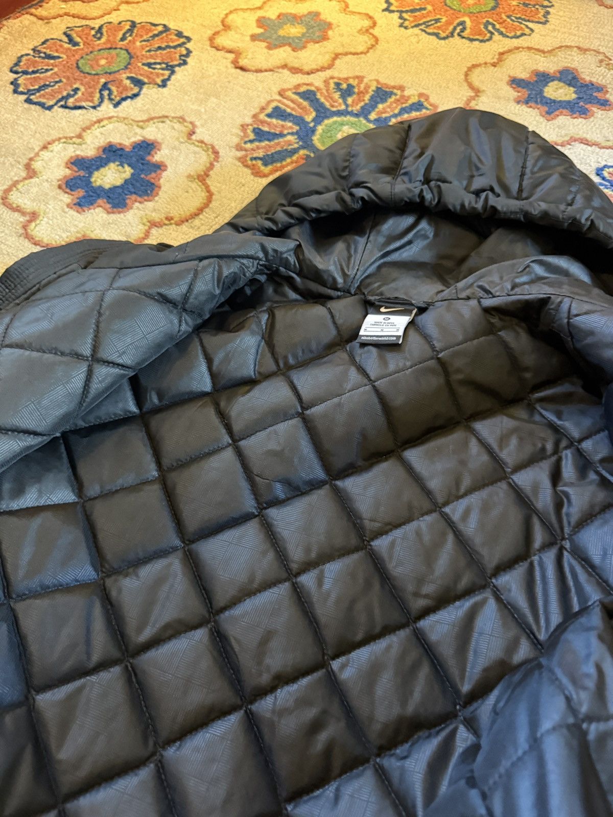 Nike Nike Black Water Resistant Puffer Size US L / EU 52-54 / 3 - 5 Thumbnail