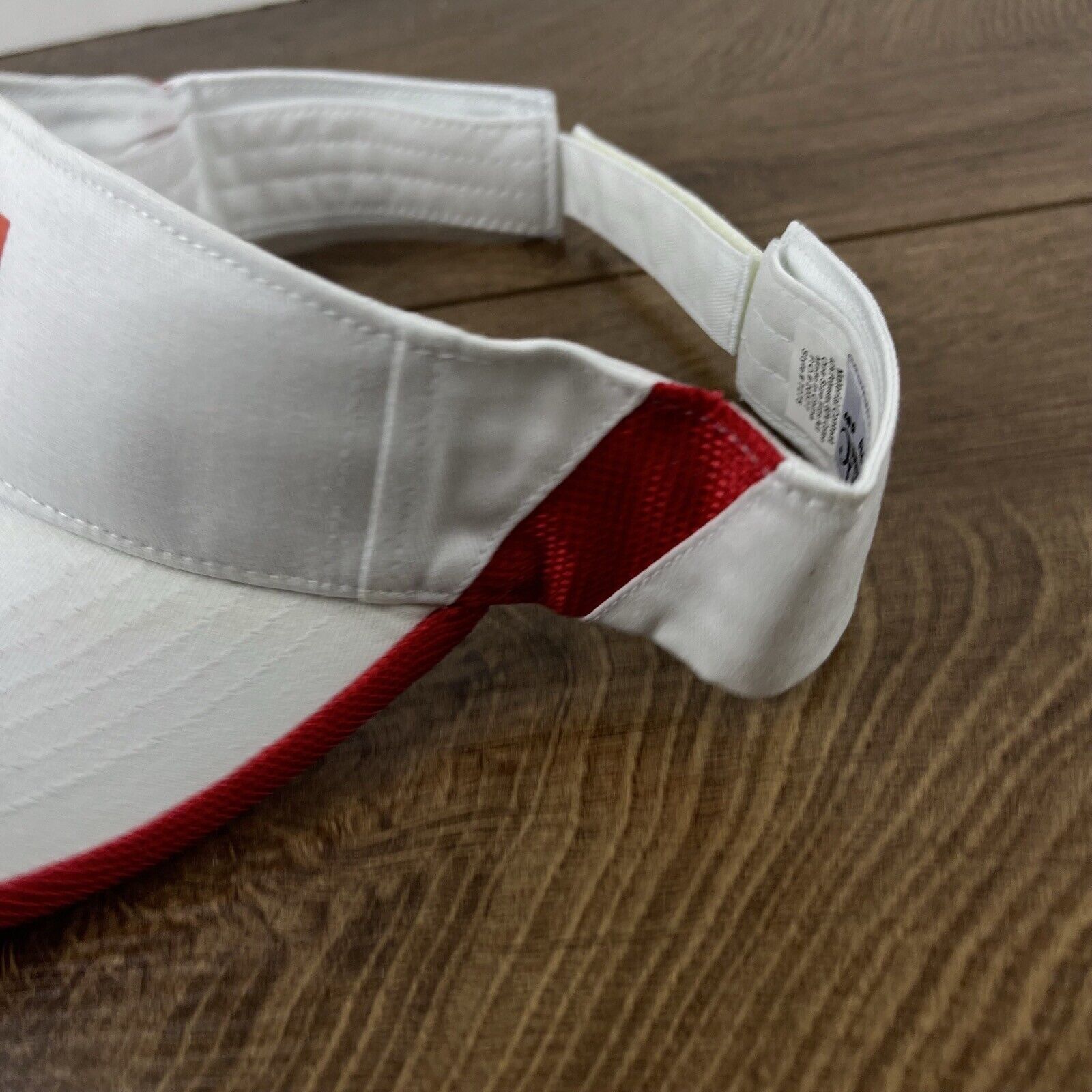 Other ADC W Visor Hat White ADC Cap Adjustable Hat White Adult Hat Size ONE SIZE - 7 Thumbnail