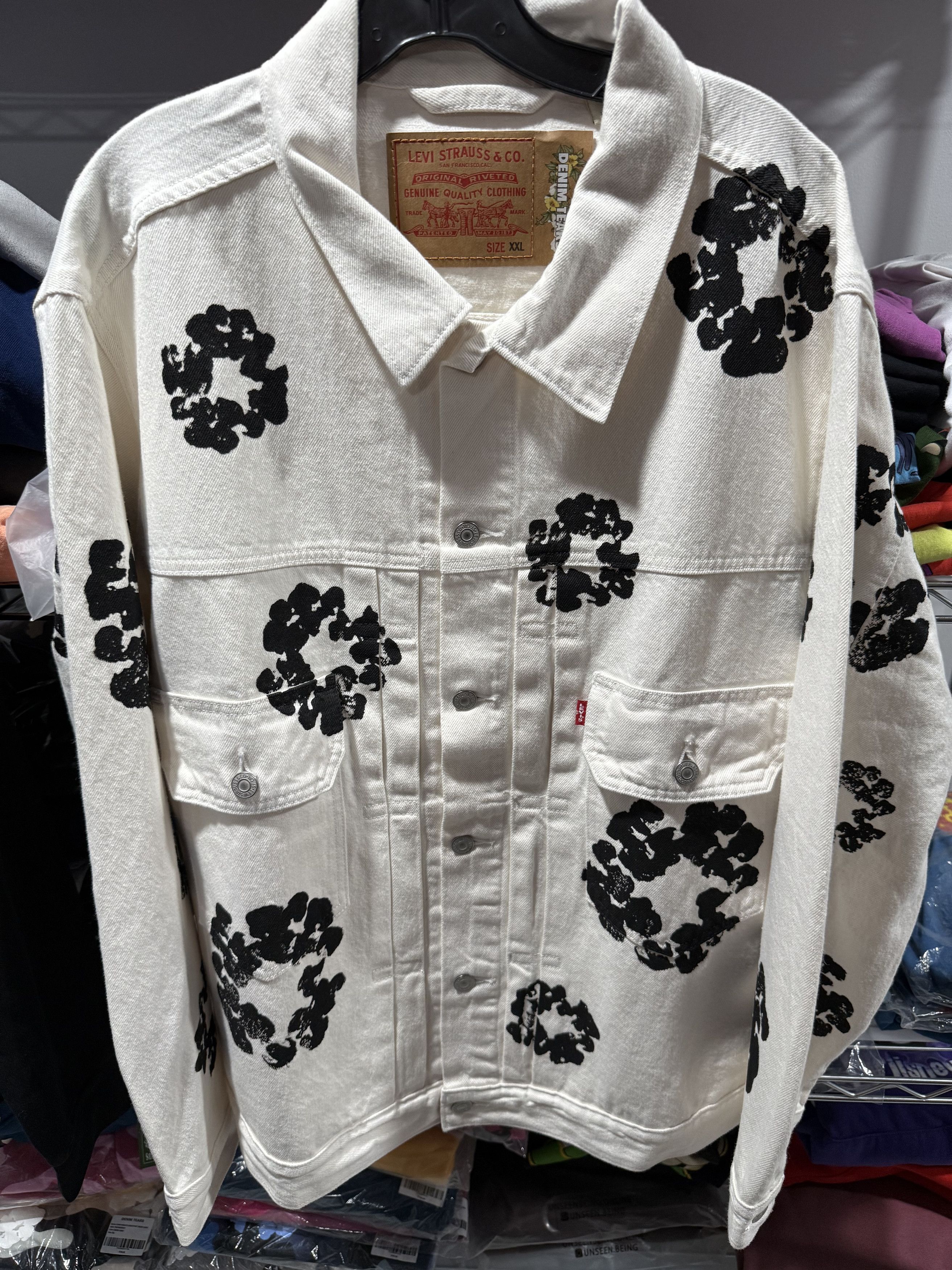 DENIM TEARS × Levi's Denim tears levi's denim jacket Size US XXL / EU 58 / 5 - 1 Thumbnail