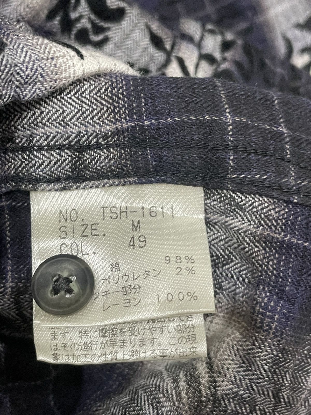 If Six Was Nine × Japanese Brand × Tornado Mart Tornado Mart Flower Printed Shirt Size US M / EU 48-50 / 2 - 5 Thumbnail