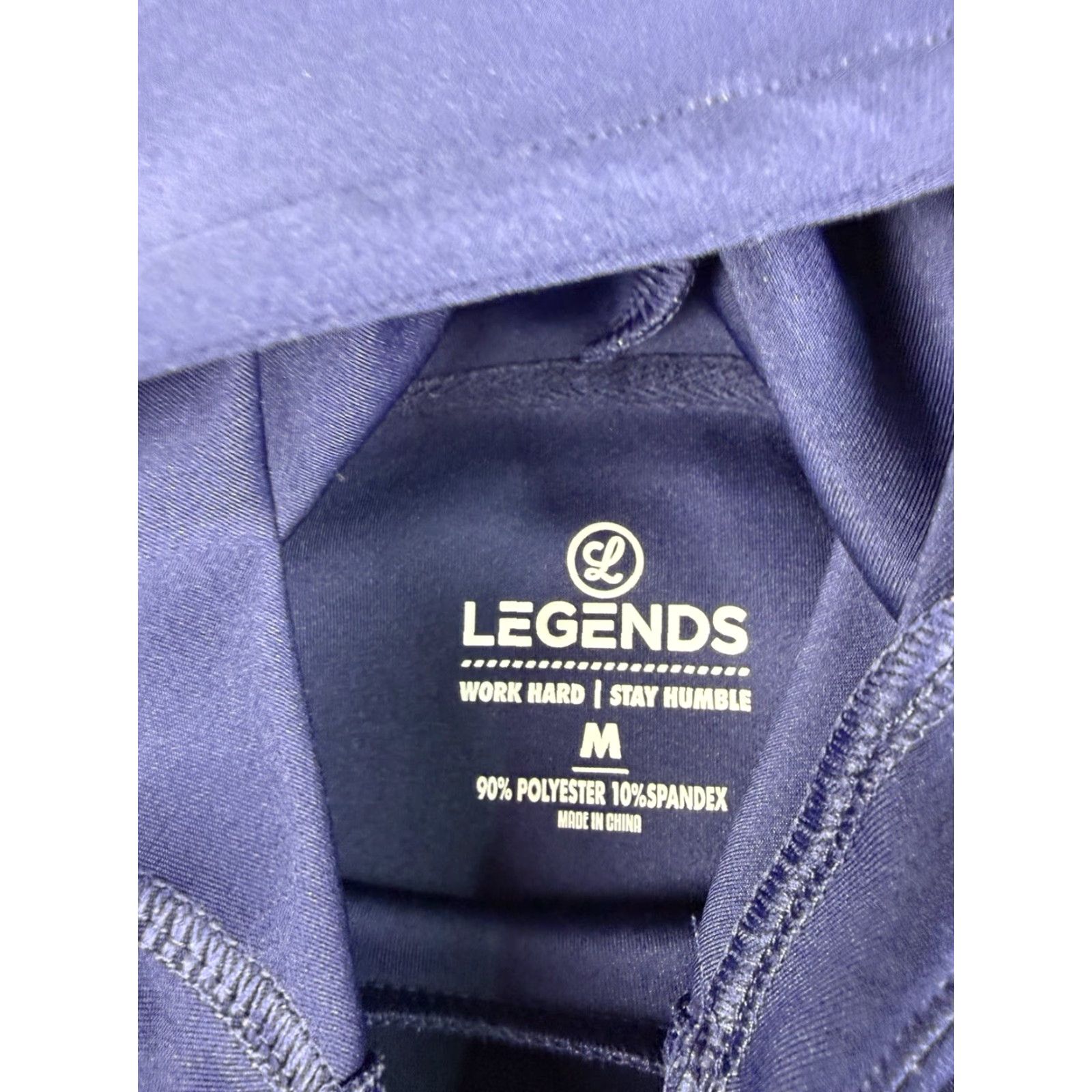 Vintage LEGENDS Hoodie Mens Medium Blue Pullover High Neck Kangaroo Pocket Size US M / EU 48-50 / 2 - 3 Thumbnail